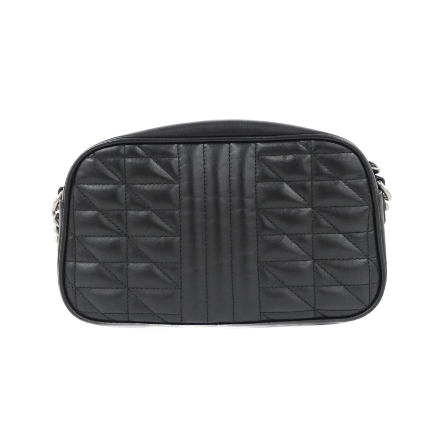Gucci Black Leather Shoulder Bag ( )