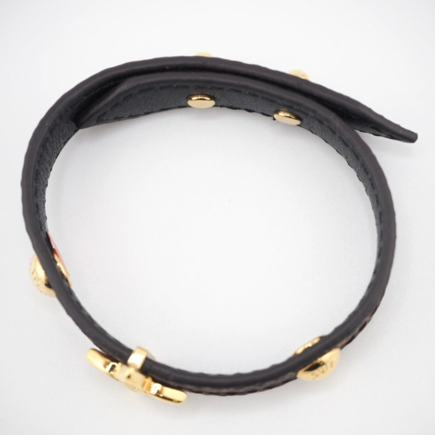 LOUIS VUITTON M6534 Bracelet Blooming Monogram Brown Women's