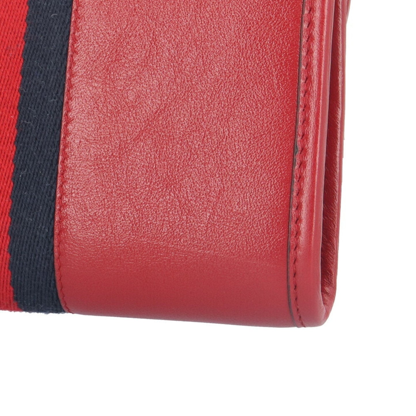 Gucci Red Color Leather Shoulder Bag ( )