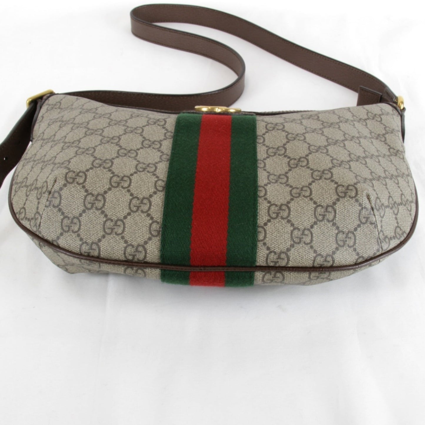 Gucci Ophidia Brown Gg Supreme Shoulder Bag ( )