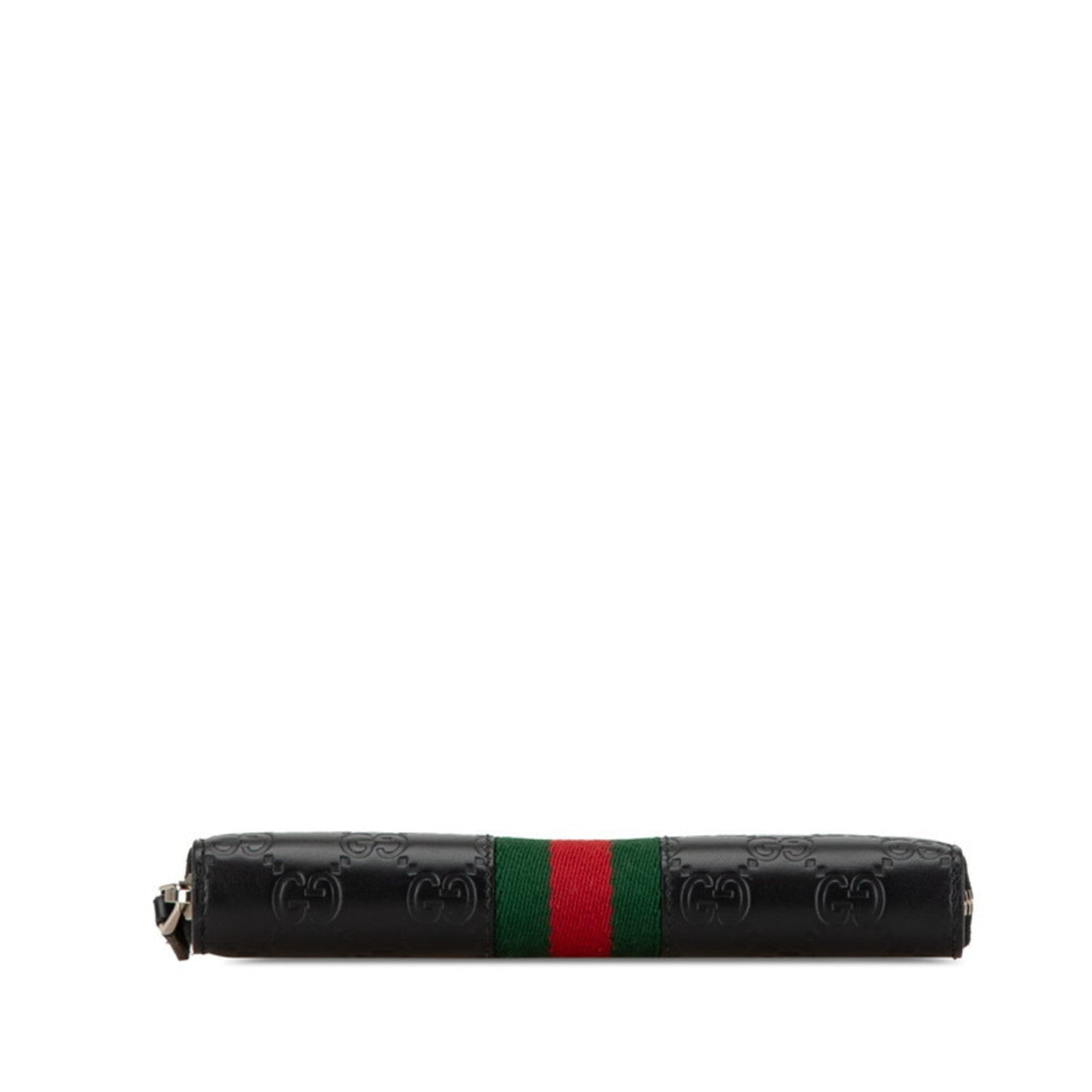 Gucci Black Leather Long Wallet (Bi-Fold)