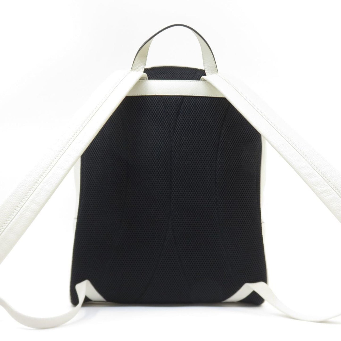 Gucci White Leather Backpack ( )