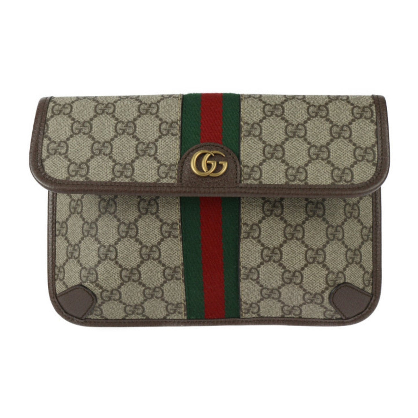 Gucci Beige Gg Supreme Leather Fanny Pack ( )
