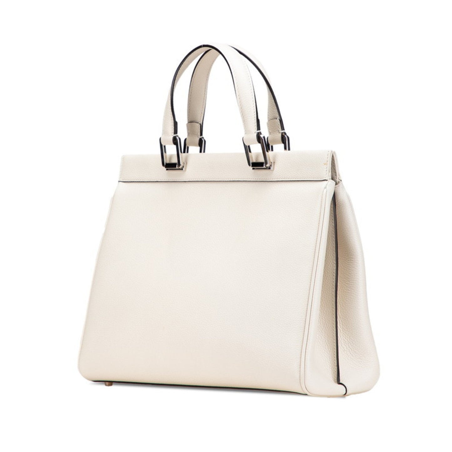 Gucci White Leather Handbag ( )