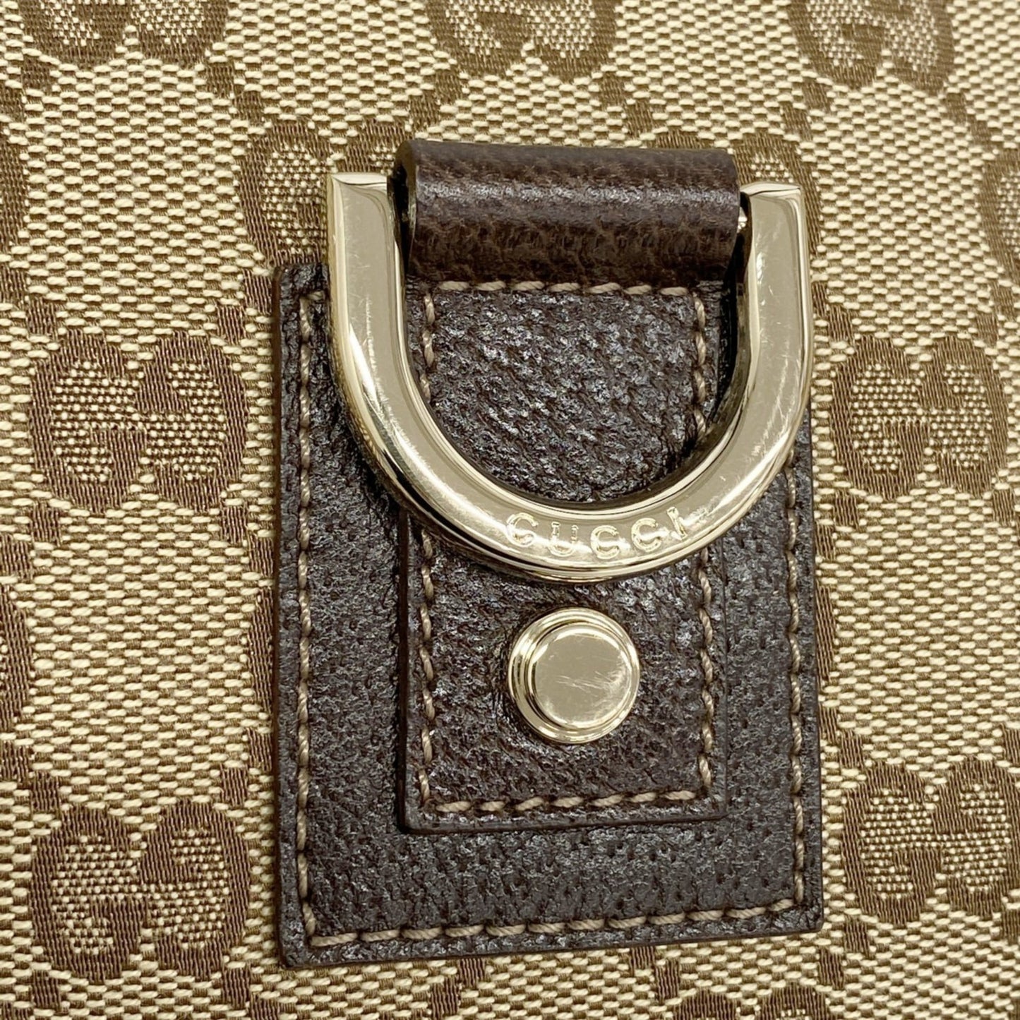 Gucci Beige Canvas Shoulder Bag ( )