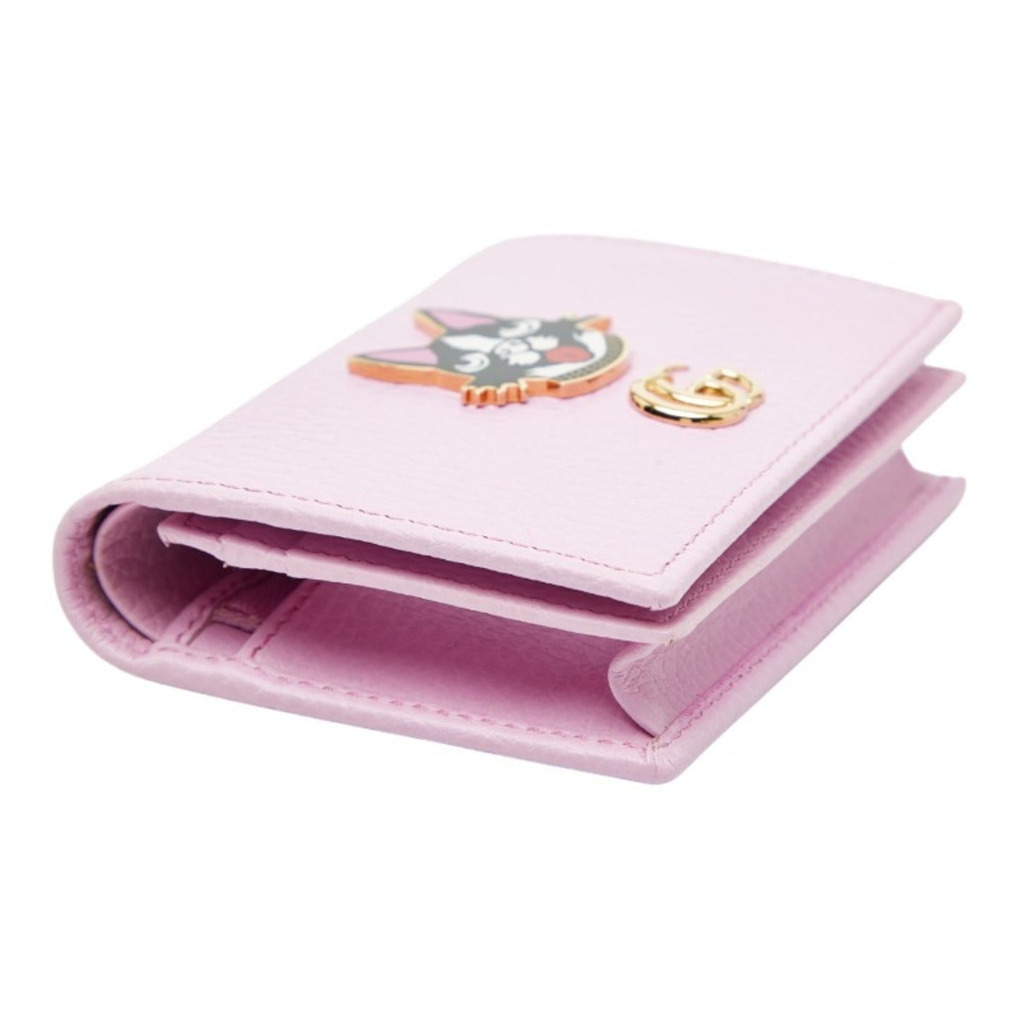 Gucci Pink Leather Wallet (Bi-Fold) ( )