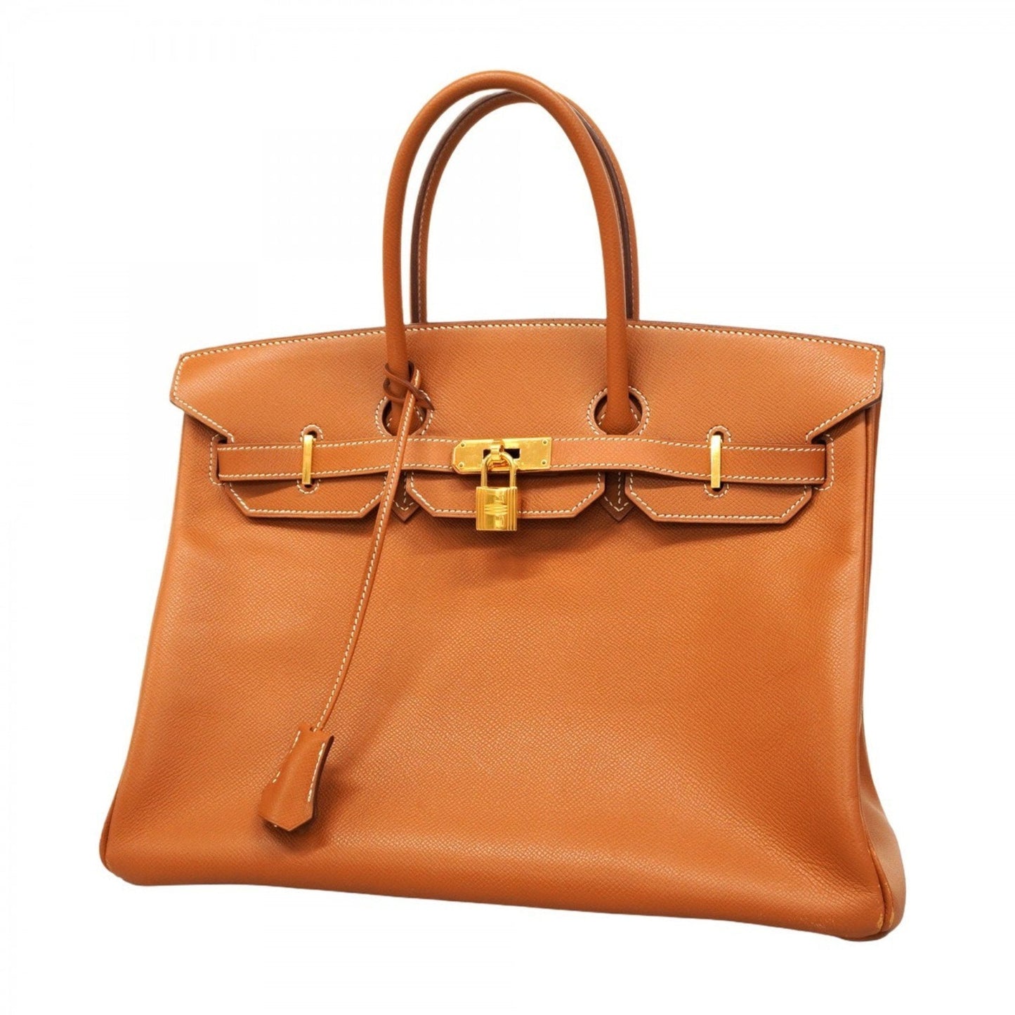 Hermes Gold Epsom Leather Handbag ( )