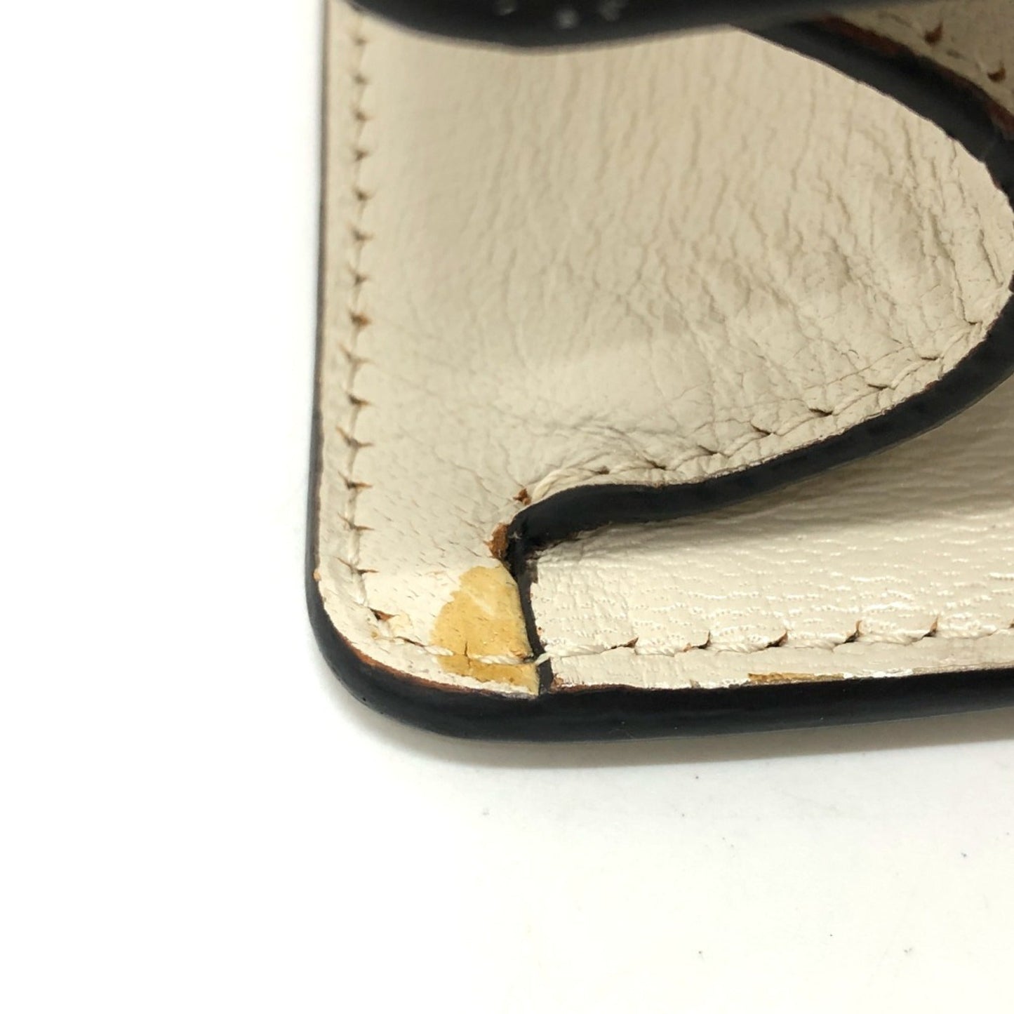 Gucci White Leather Shoulder Bag ( )