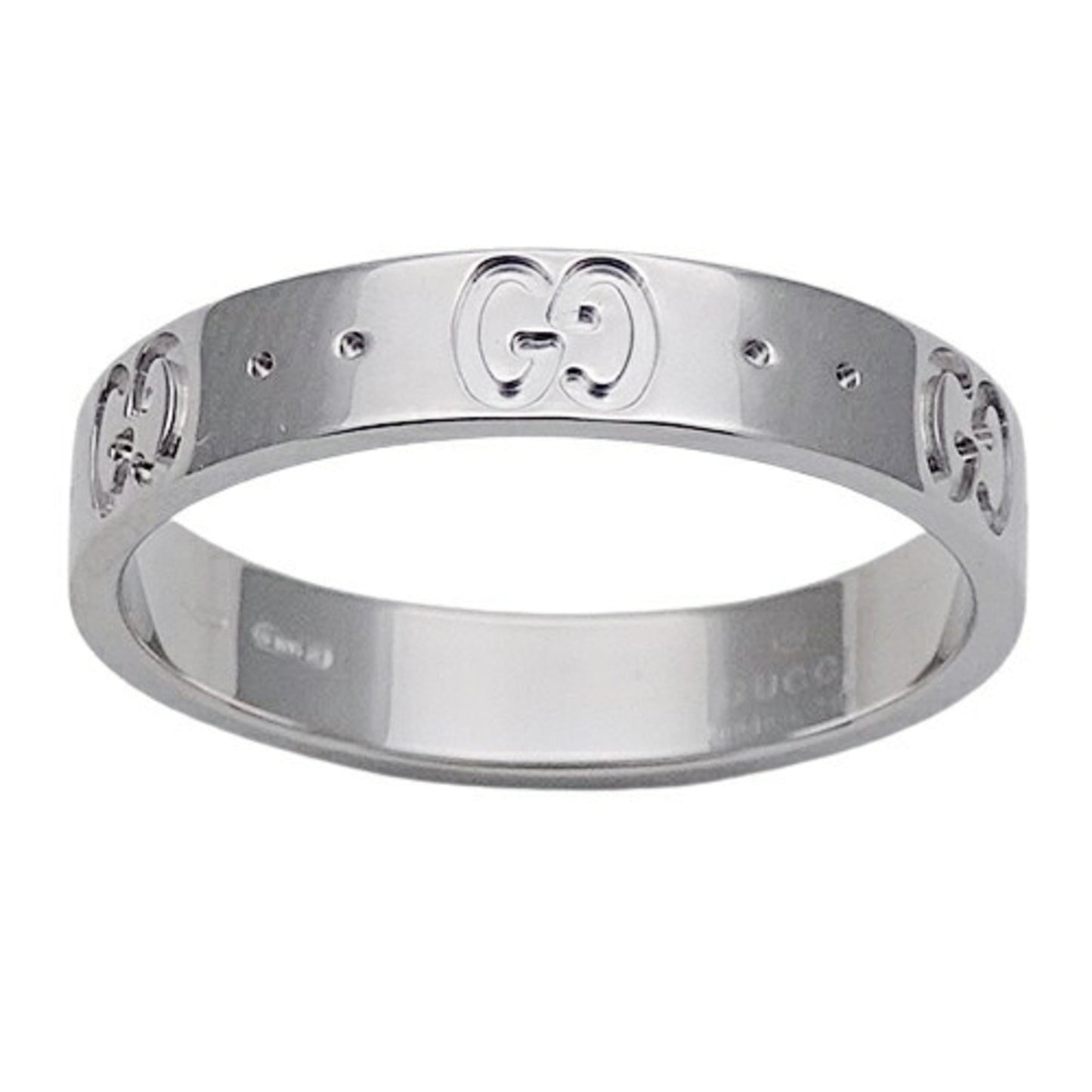 Gucci White Gold White Gold (18K) Band Ring