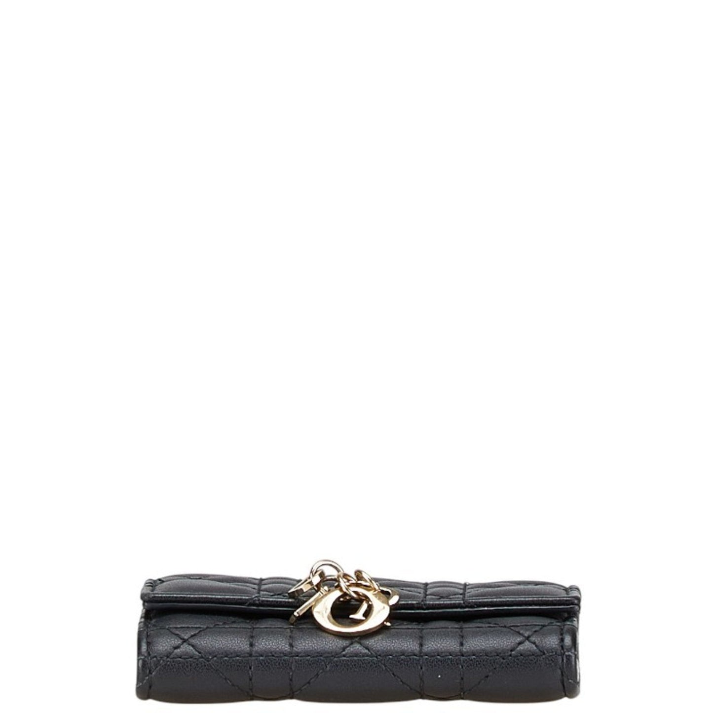 Christian Dior Black Leather Wallet (Bi-Fold) ()
