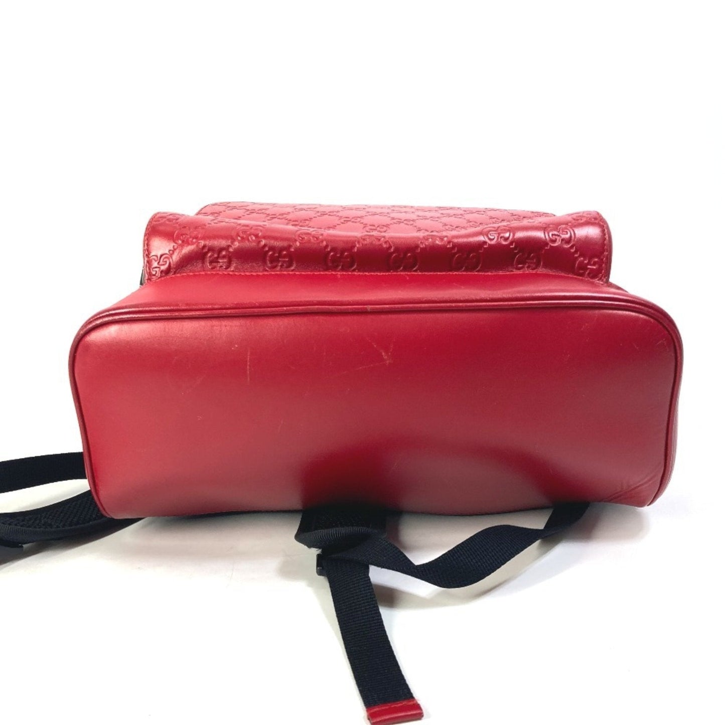 Gucci Red Color Leather Backpack ( )