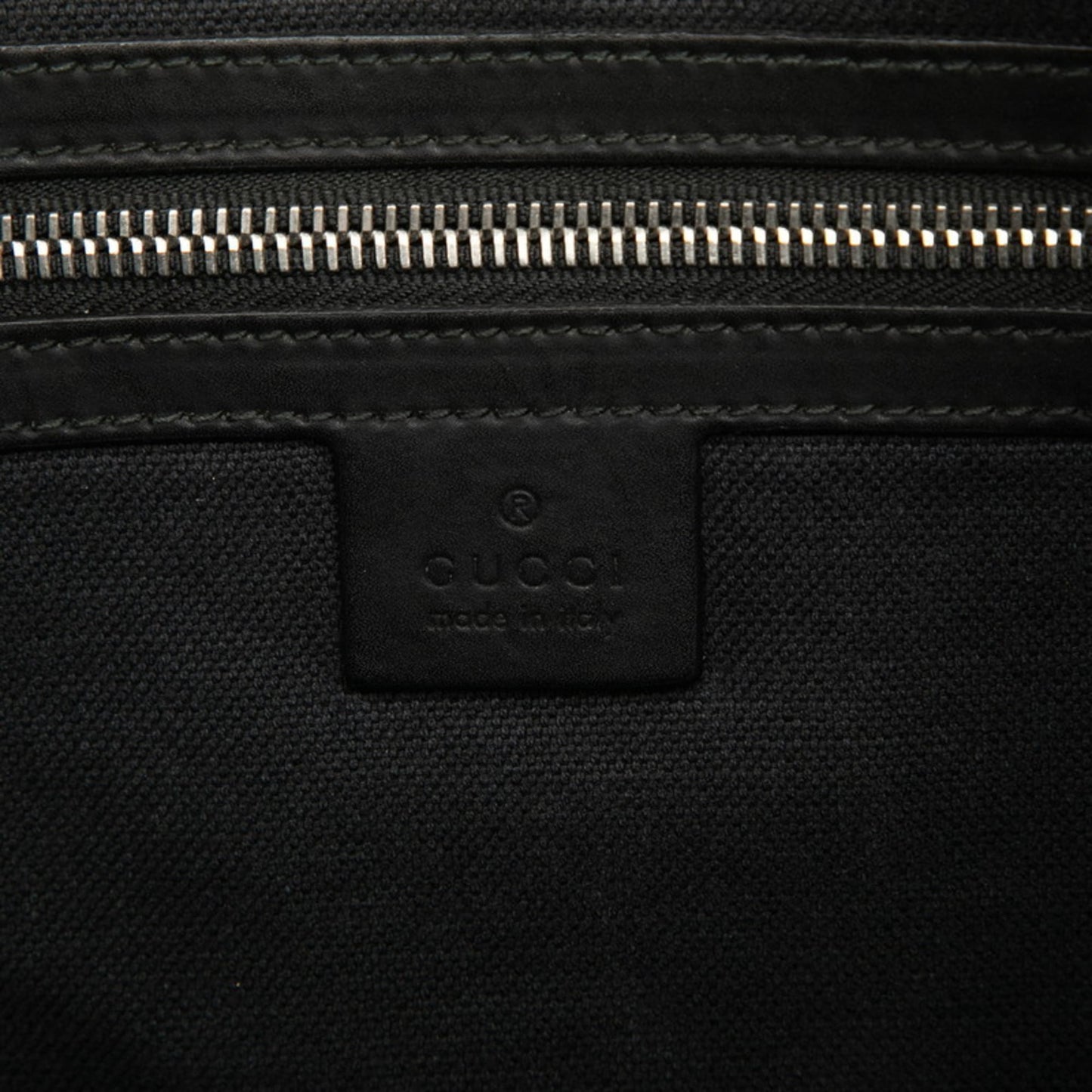 Gucci Black Pvc Leather Shoulder Bag ( )
