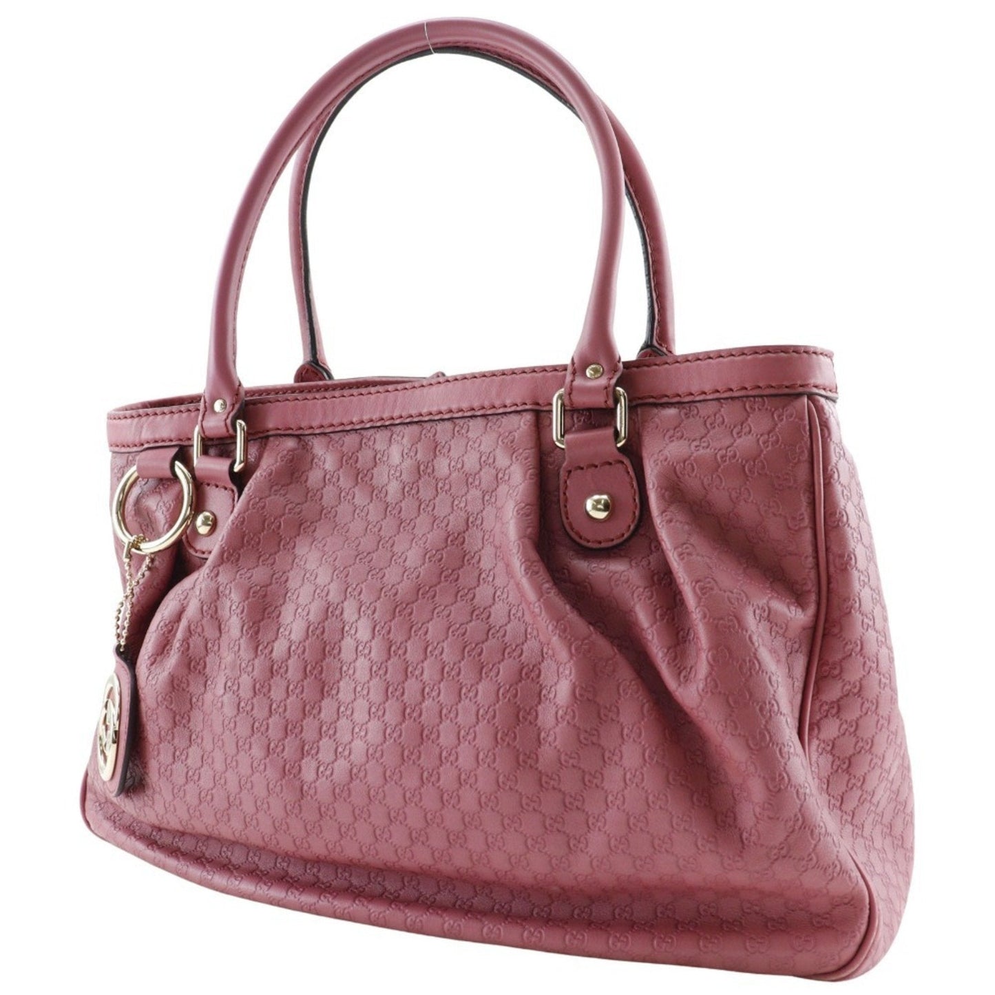 Gucci Sukey Pink Leather Tote Bag