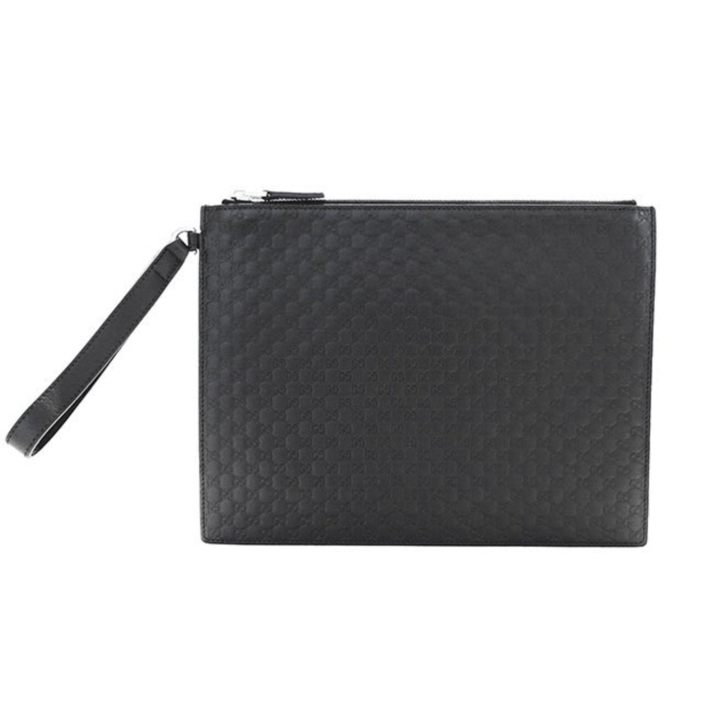Gucci Black Leather Clutch Bag ( )