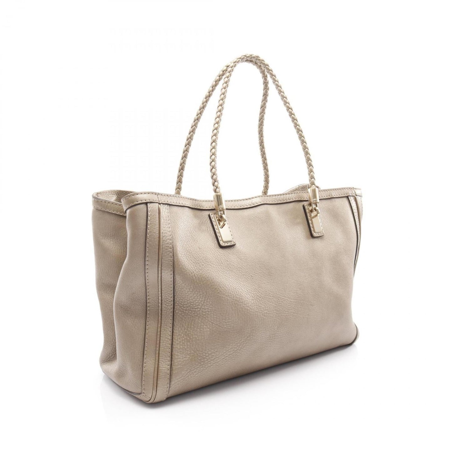 Gucci Gold Leather Tote Bag ( )