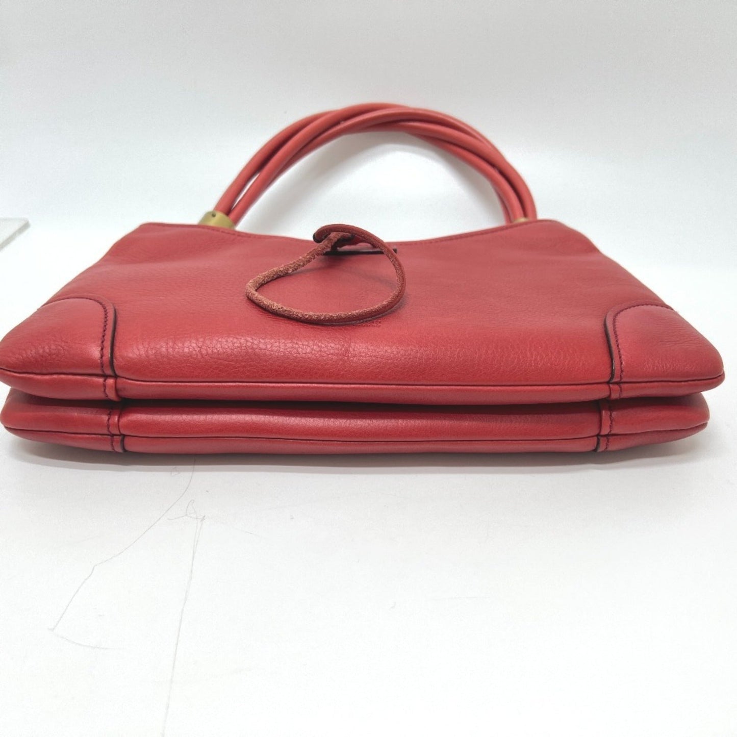 Gucci Red Color Leather Handbag ( )
