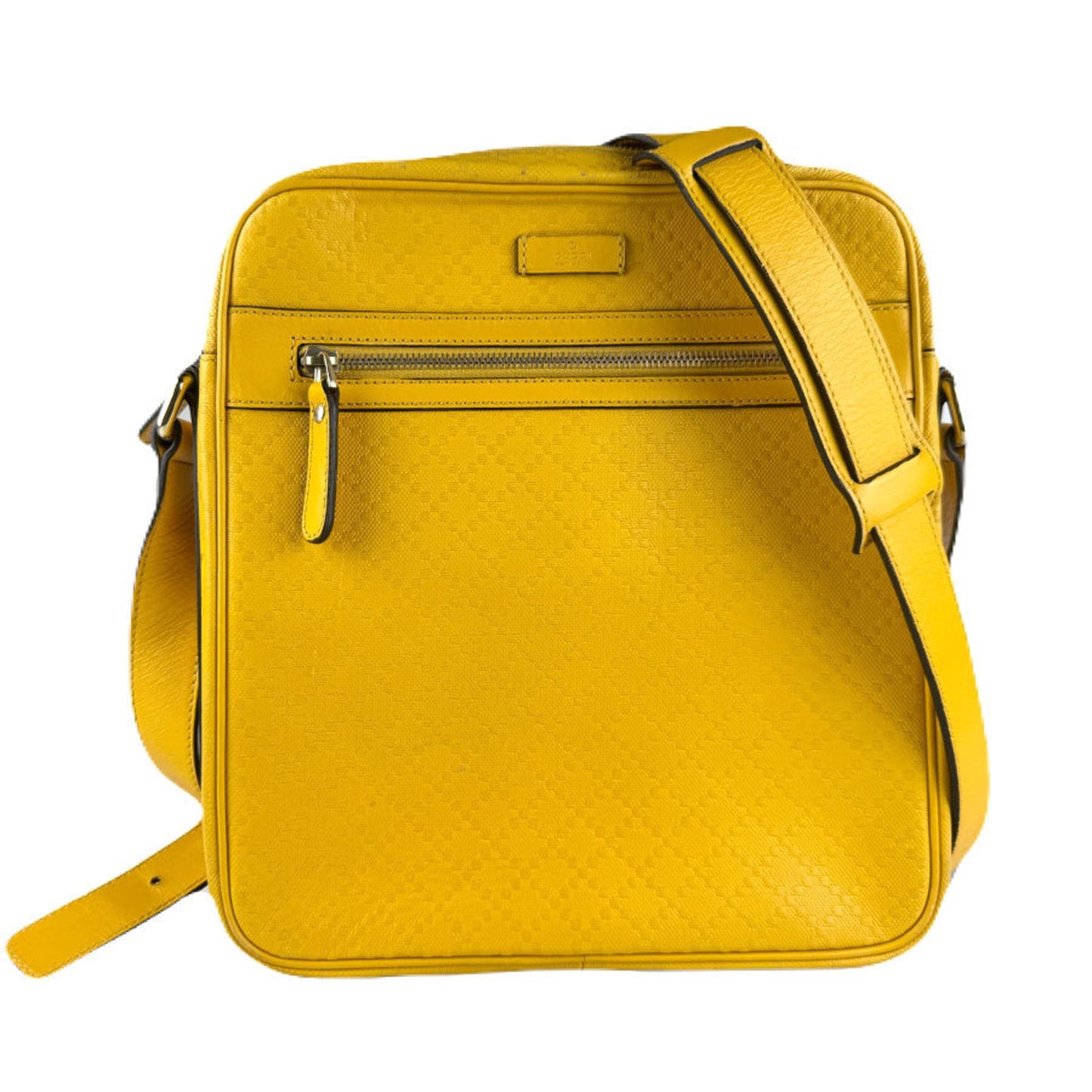 Gucci Yellow Leather Shoulder Bag ( )