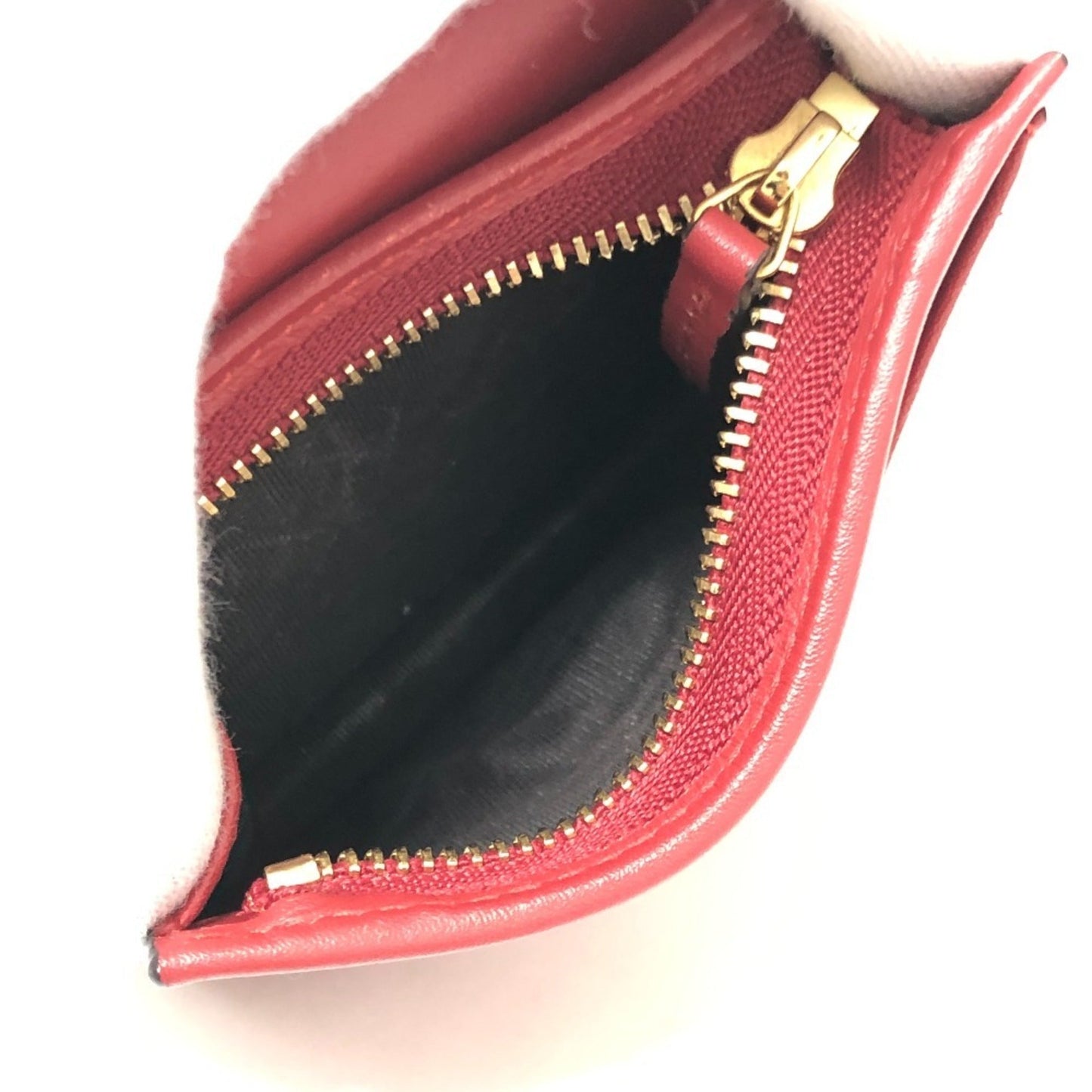 Gucci Beige Red Color Gg Supreme Canvas Wallet (Bi-Fold) ( )