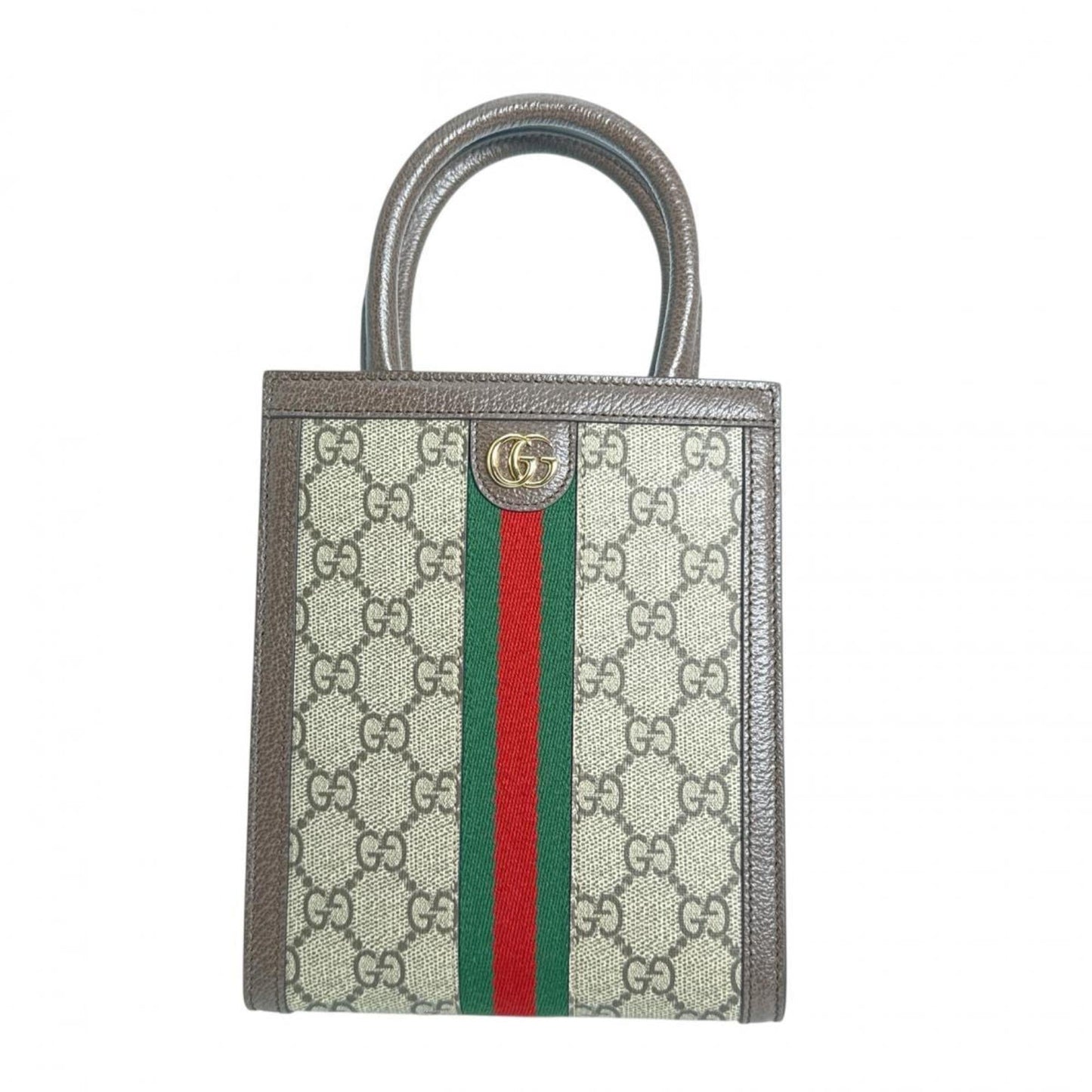 Gucci Beige Gg Canvas Shoulder Bag ( )