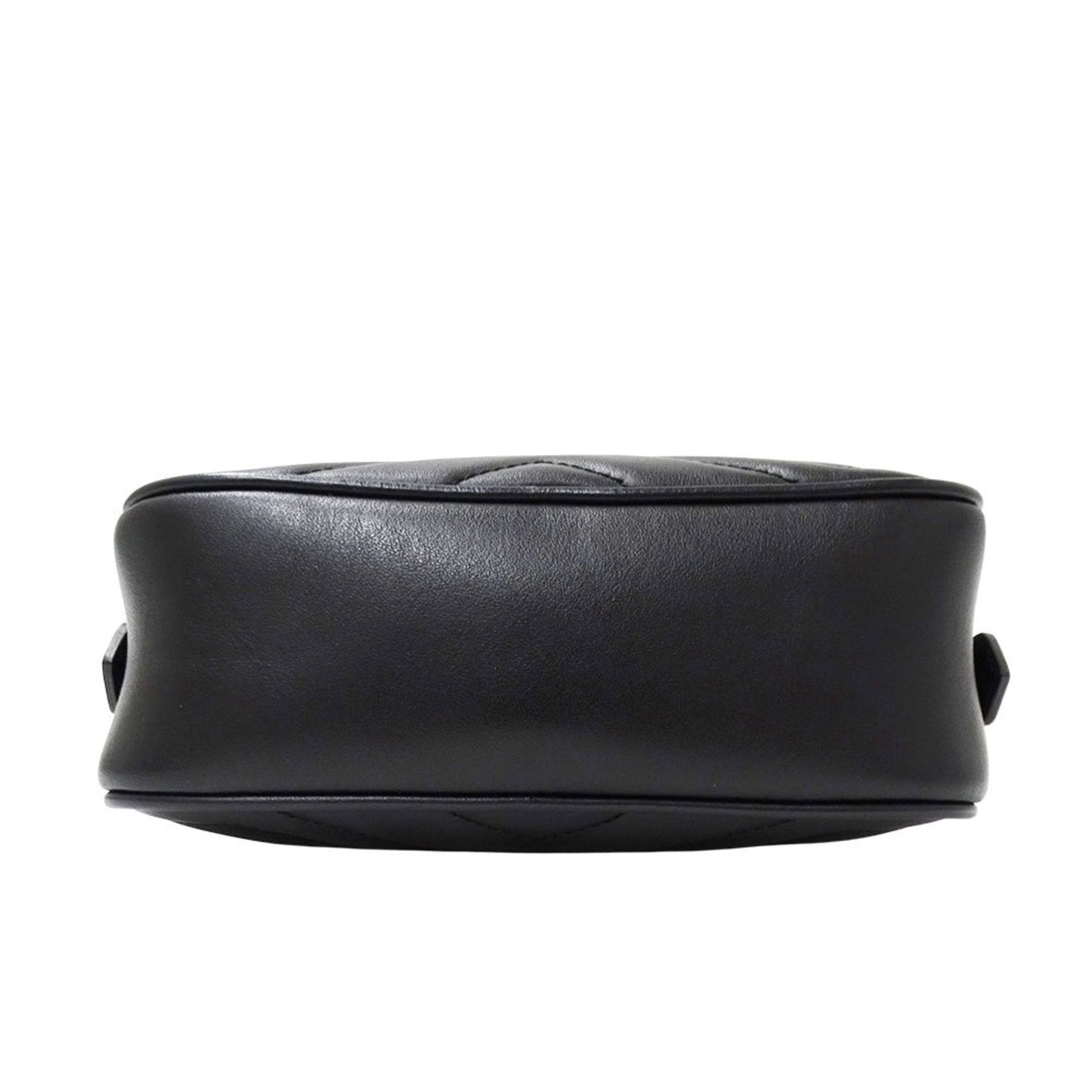 Gucci Black Leather Shoulder Bag ( )