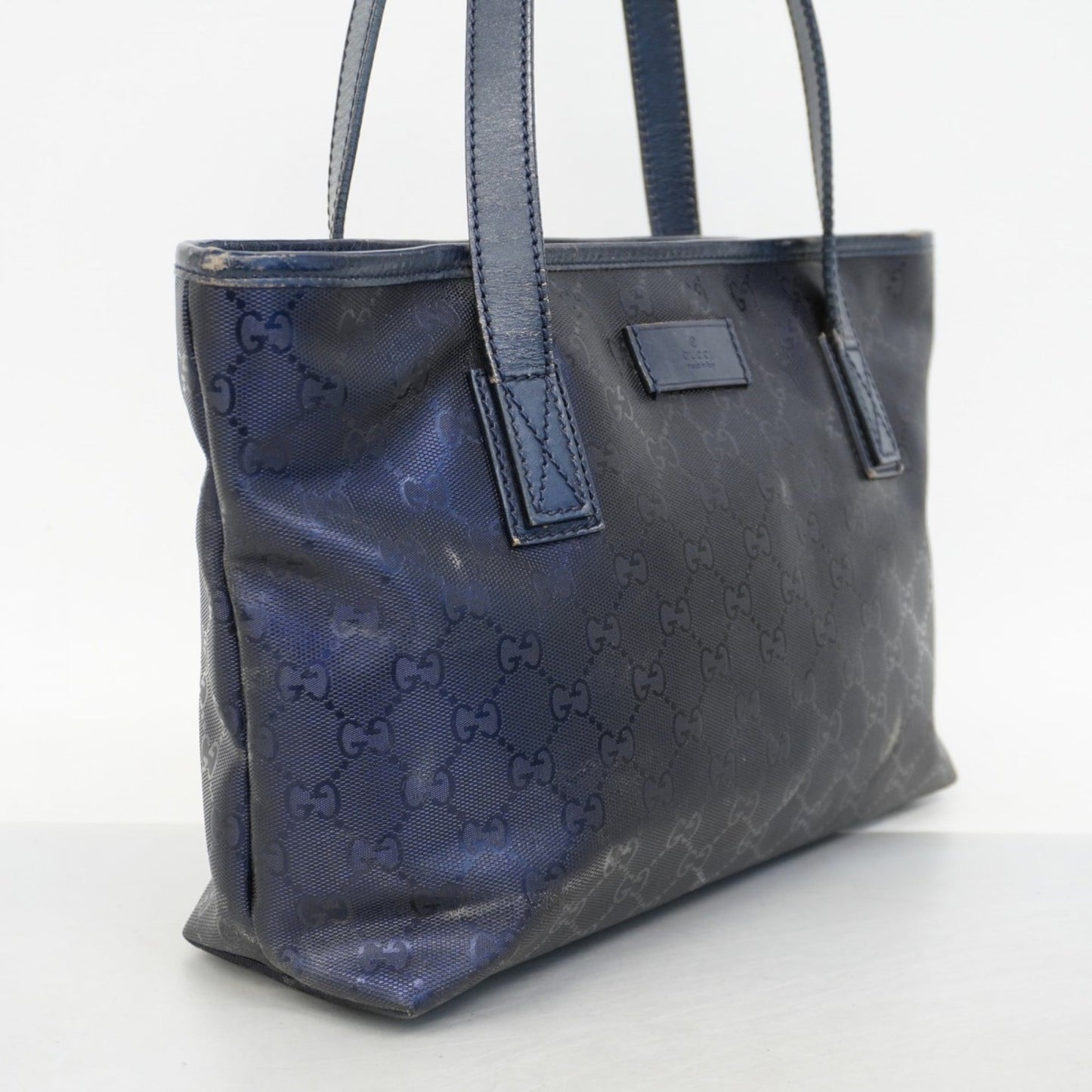 Gucci Purple Pvc Tote Bag ( )