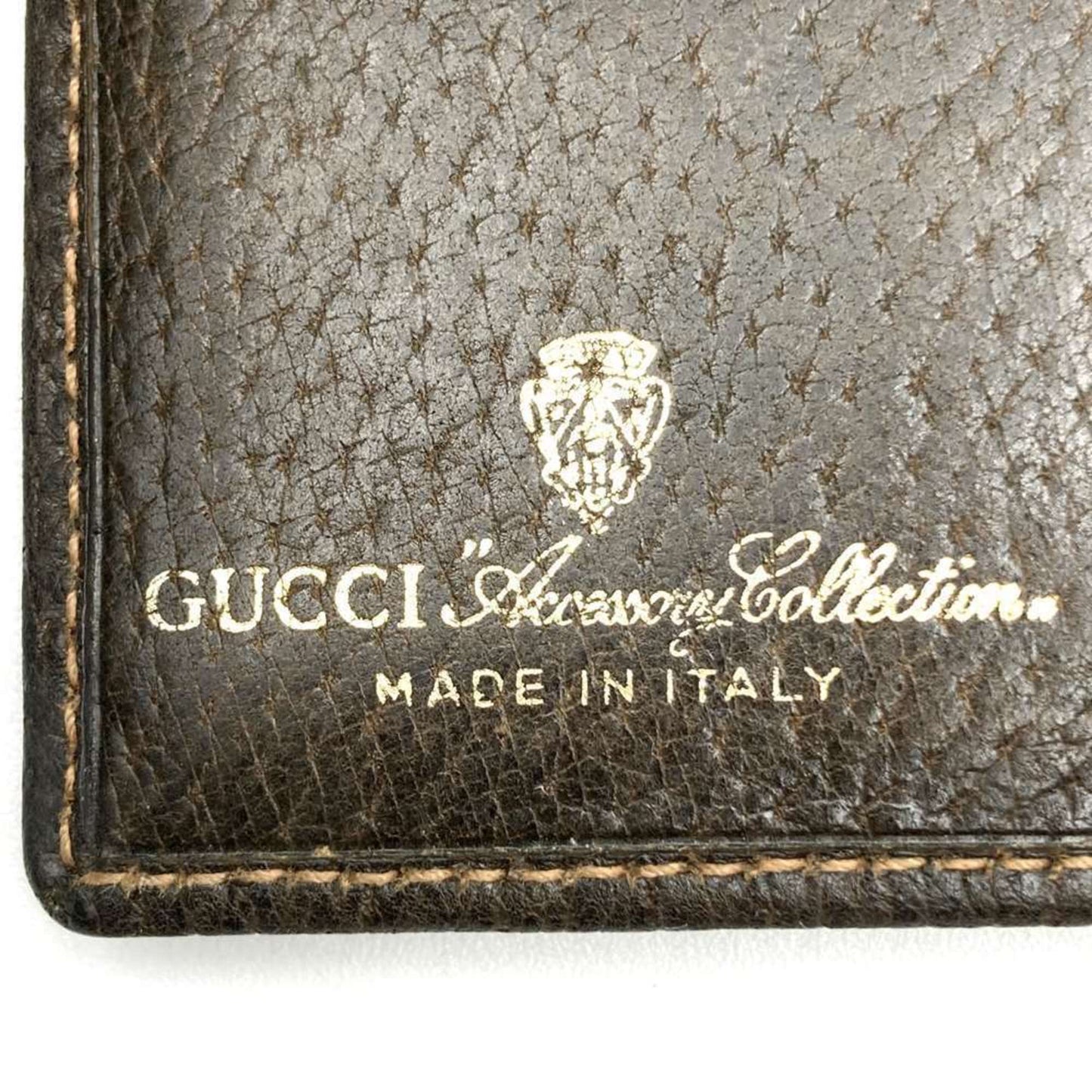 Gucci Brown Gg Supreme Leather Wallet (Bi-Fold) ( )