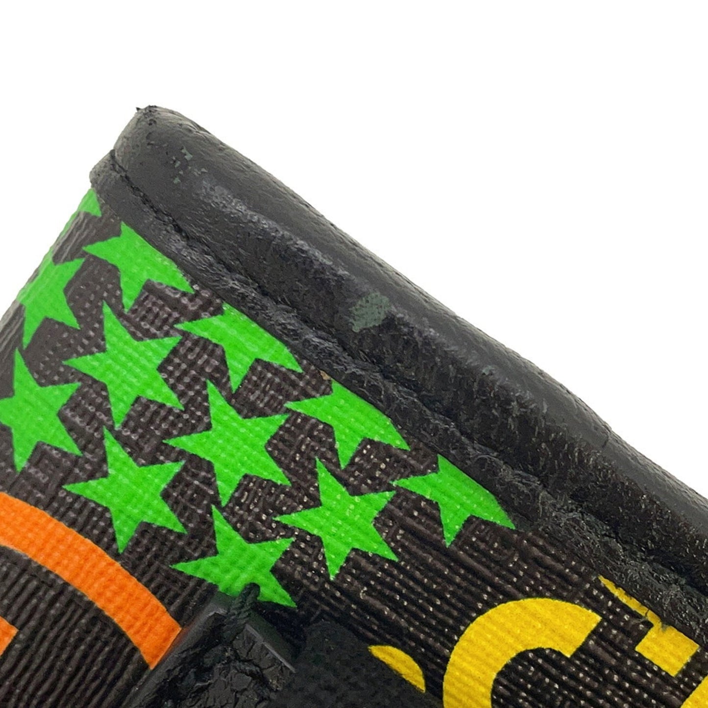 Gucci Black Multi-Color Pvc Sling Bag ( )