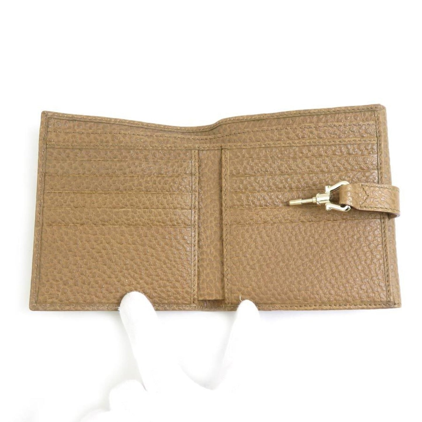 Gucci Brown Leather Wallet (Bi-Fold) ( )