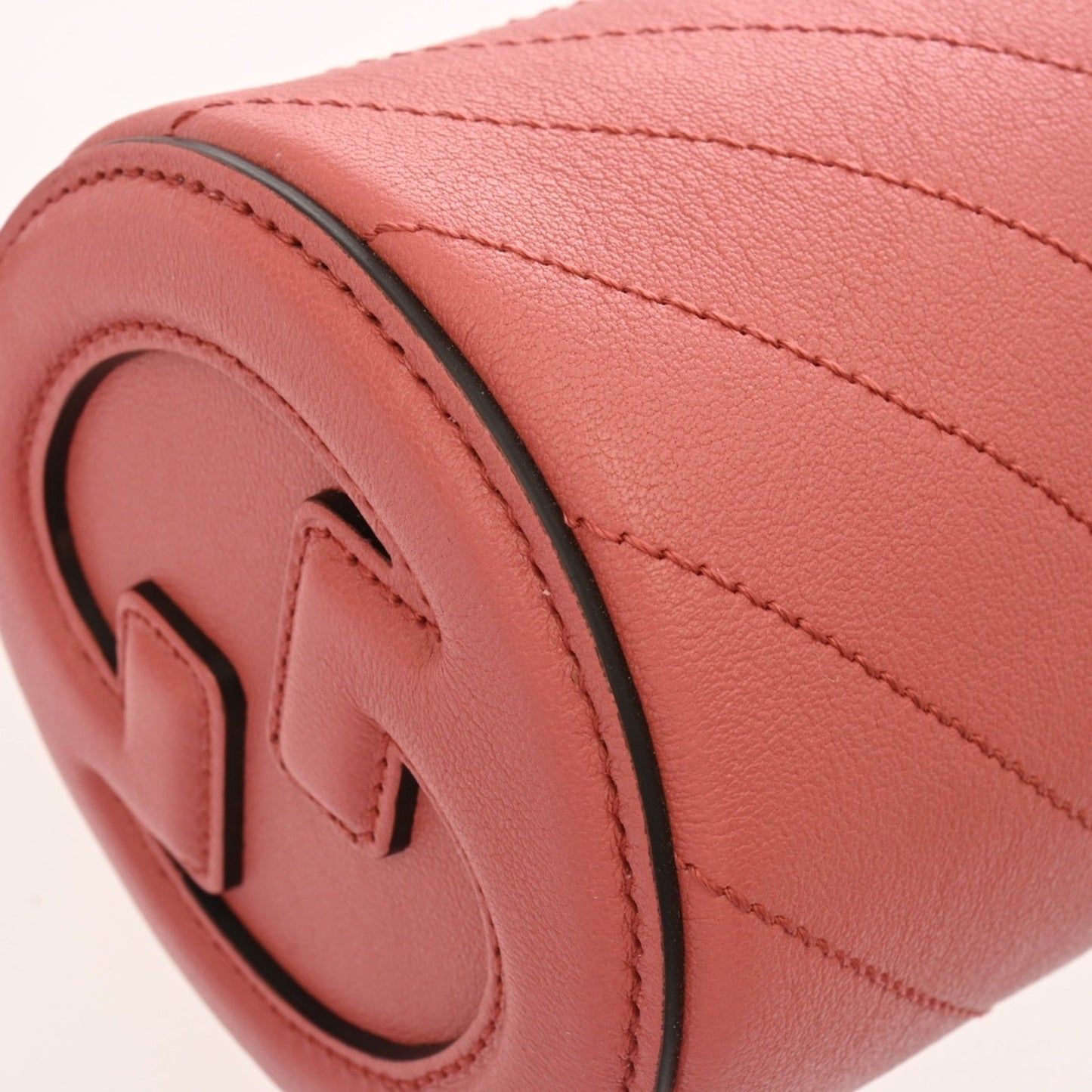 Gucci Pink Leather Shoulder Bag ( )