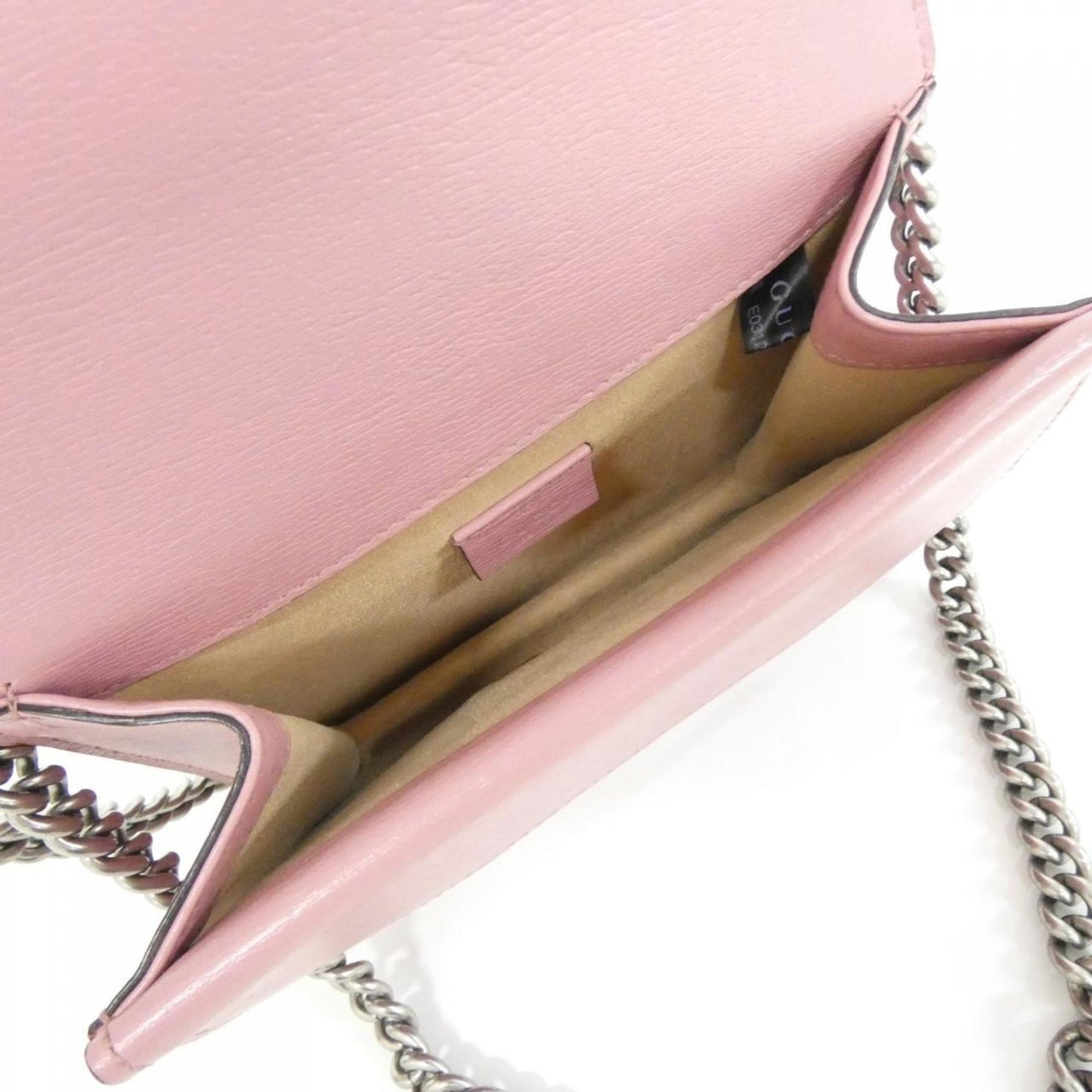 Gucci Pink Leather Shoulder Bag ( )