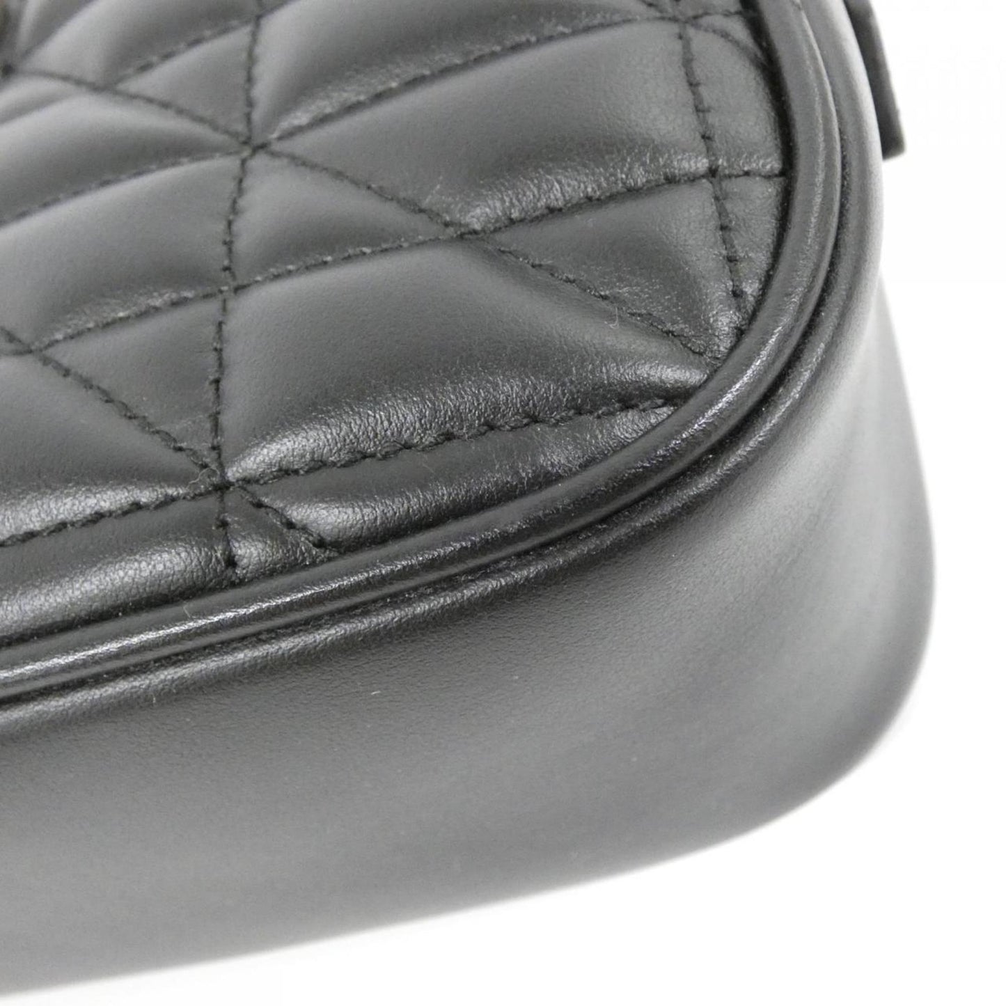 Gucci Black Leather Shoulder Bag ( )