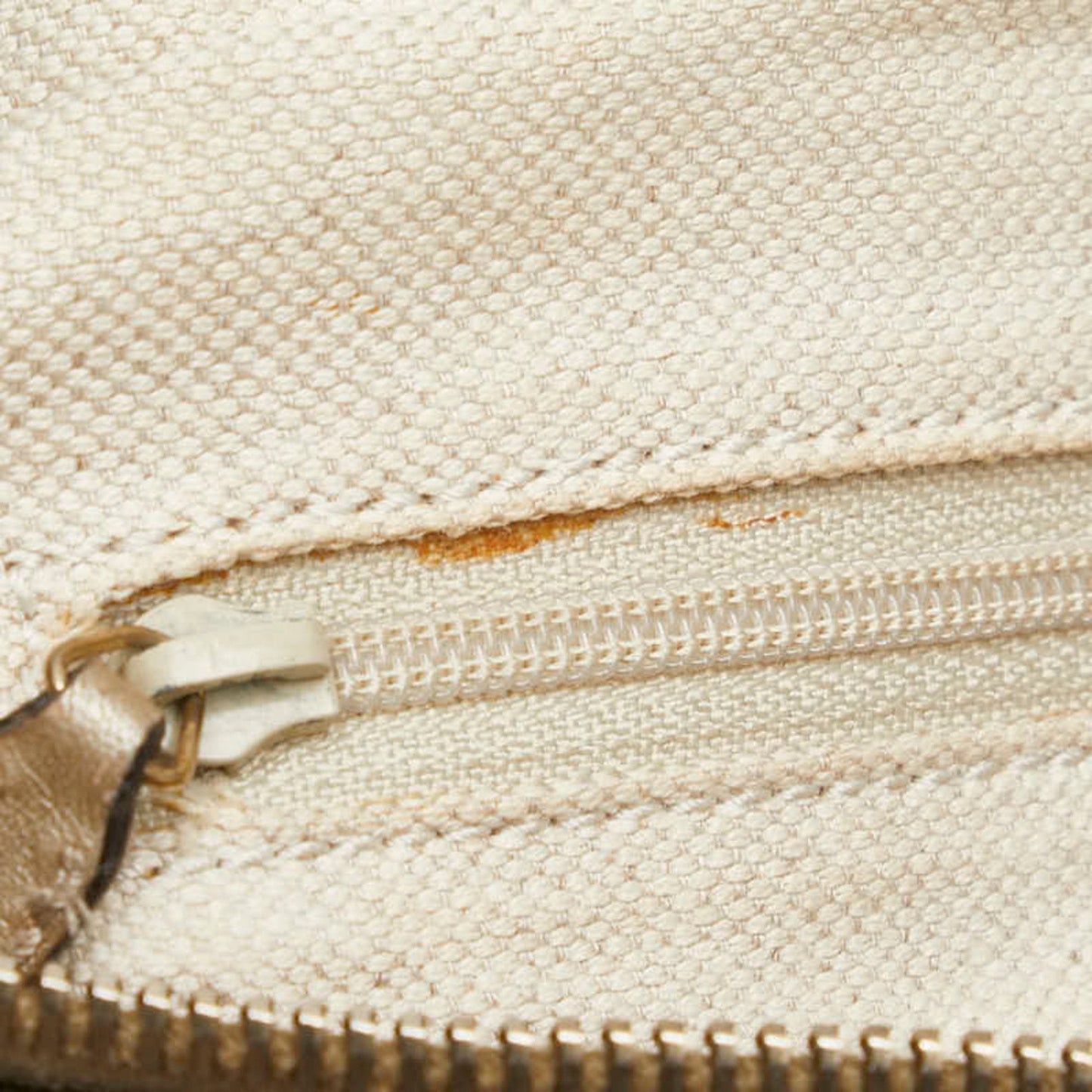 Gucci Gg Canvas Beige Champagne Gold Gg Canvas Leather Handbag Shoulder Bag ( )