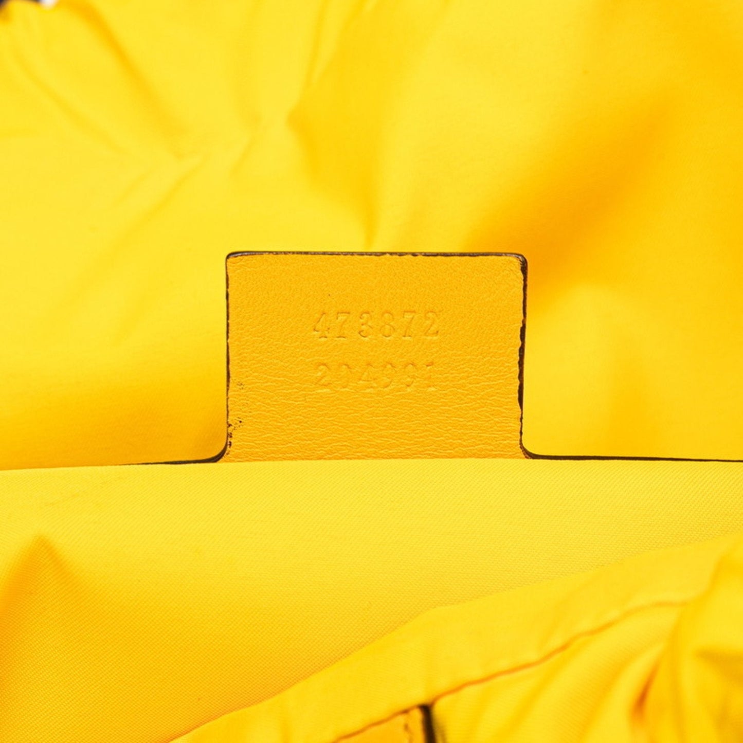 Gucci Blue Yellow Nylon Leather Backpack ( )