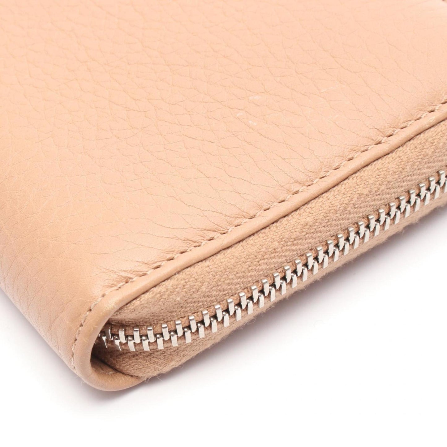 Gucci Pink Leather Long Wallet (Bi-Fold) ( )