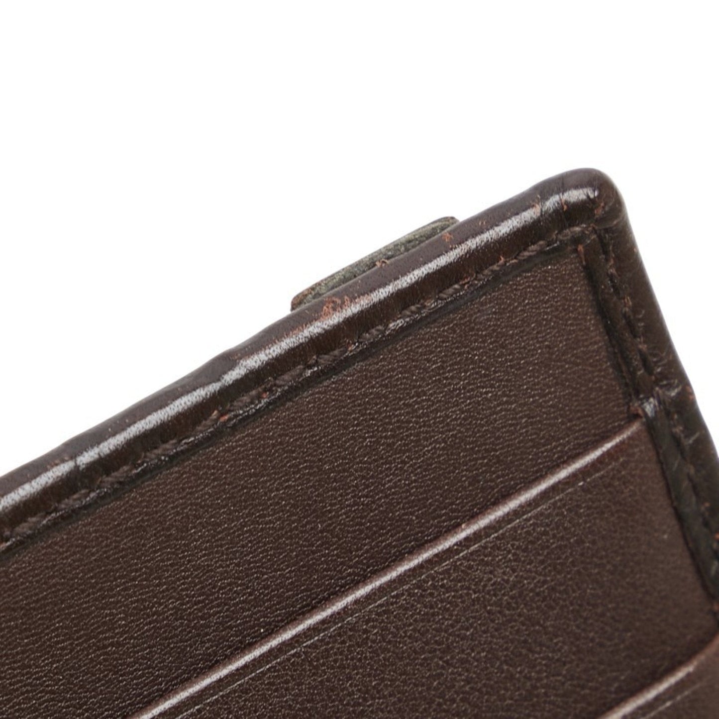 Gucci Guccissima Brown Leather Long Wallet (Bi-Fold) ( )