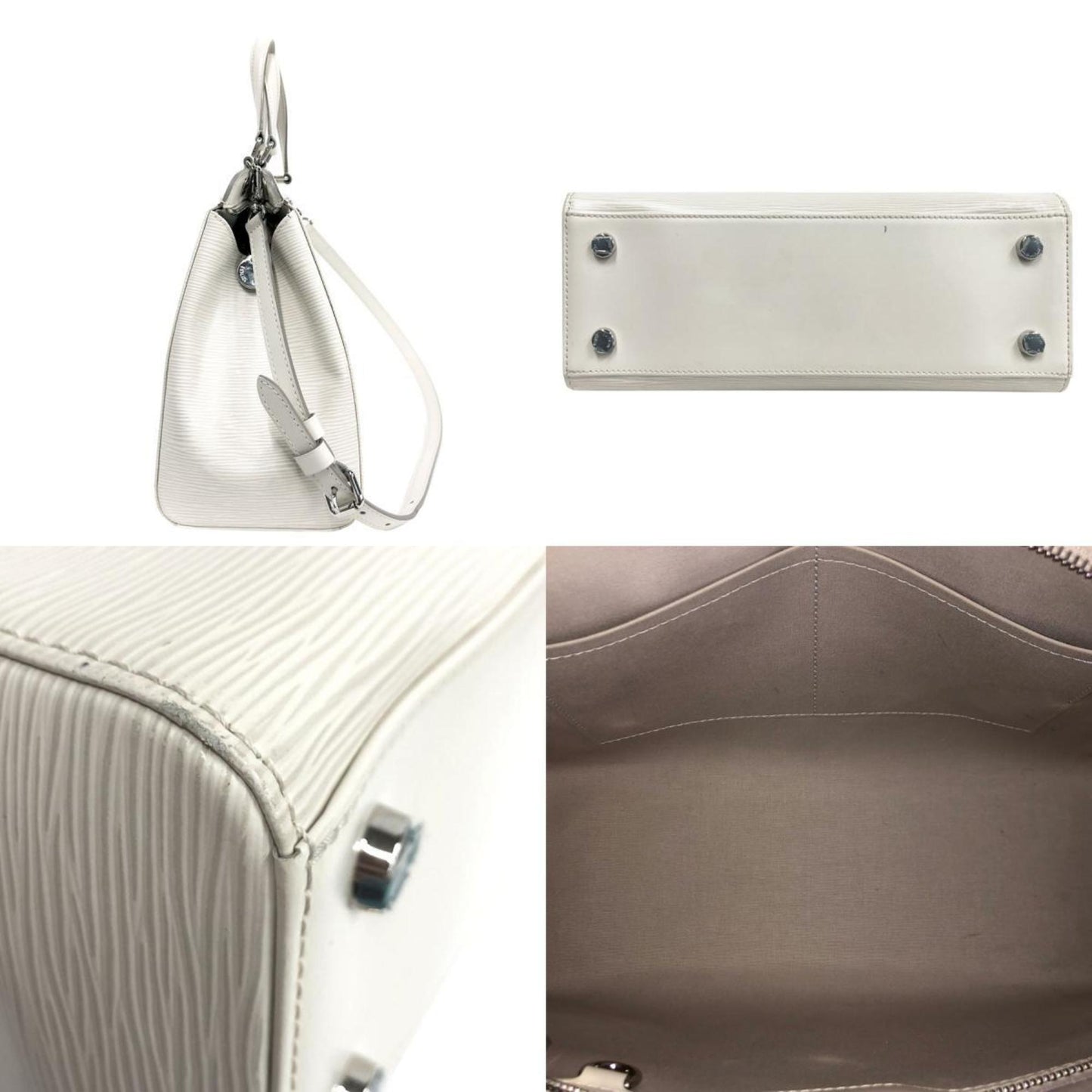 LOUIS VUITTON Handbag 2way Bag Epi Blair MM Leather Evoir Women's M40330