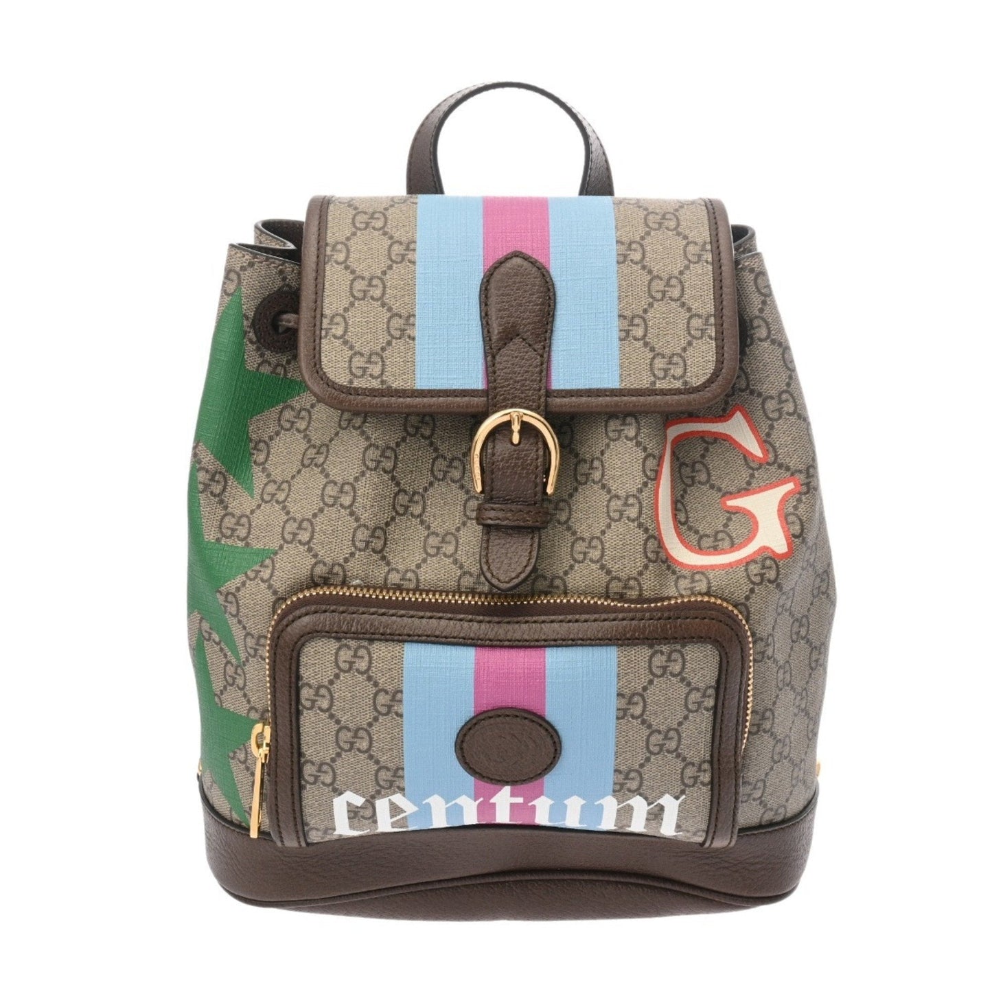 Gucci Beige Gg Supreme Backpack ( )