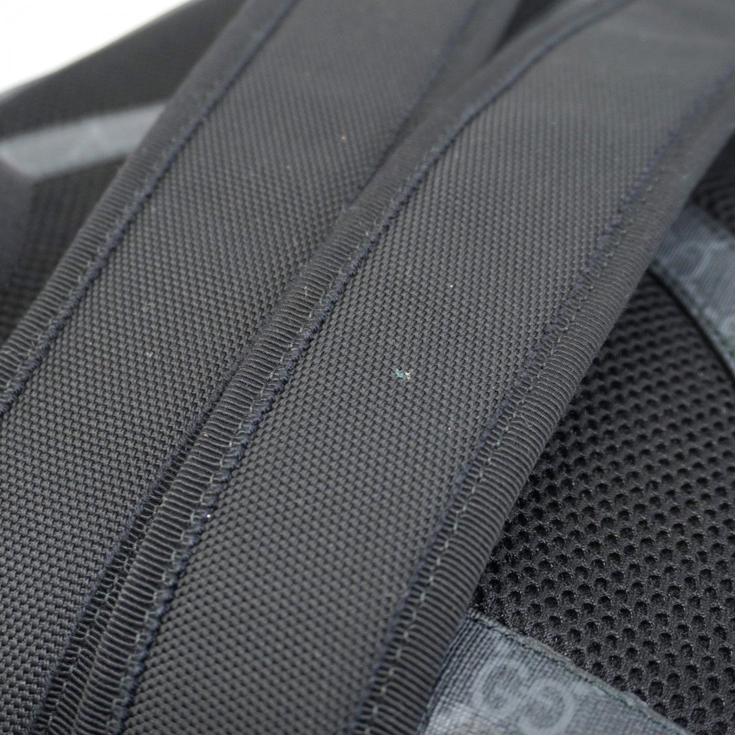Gucci Black Gray Pvc Backpack ( )