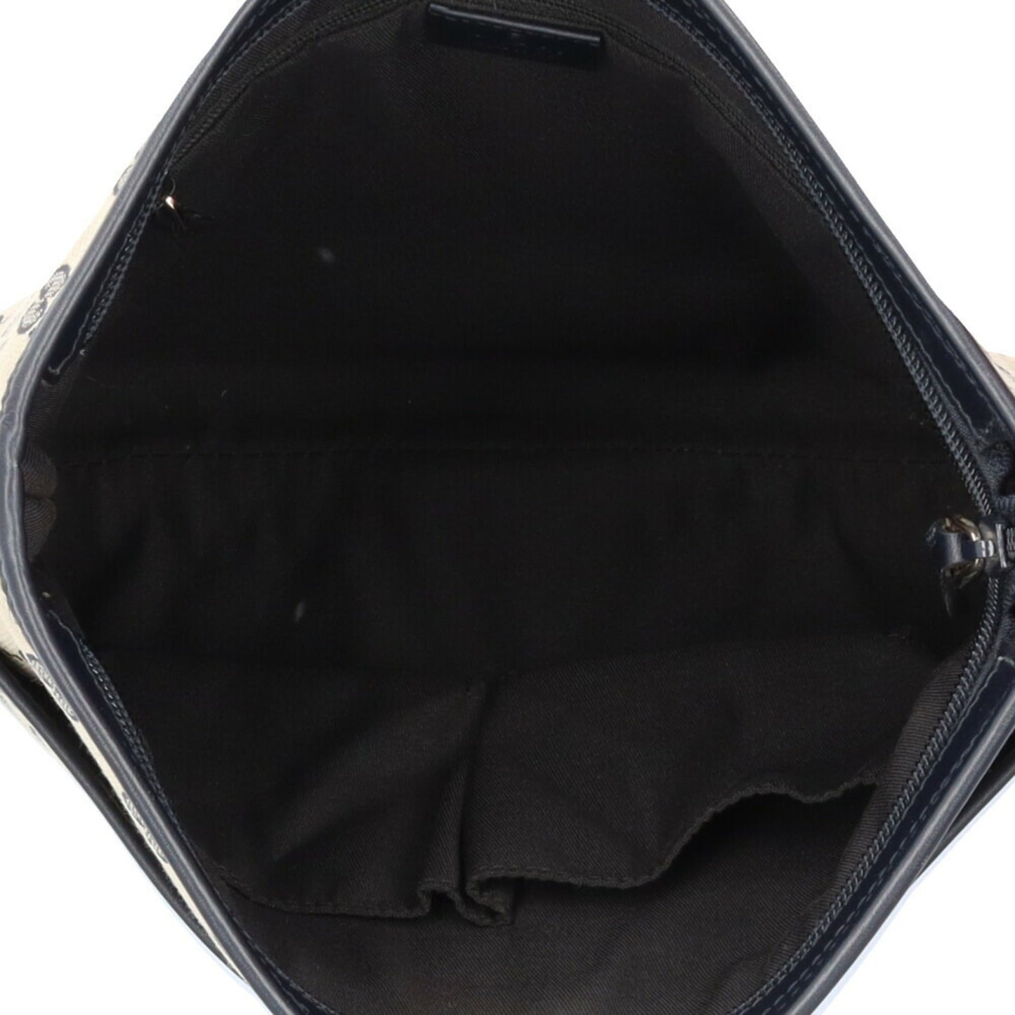 Gucci Gg Canvas Beige Navy Gg Canvas Shoulder Bag ( )
