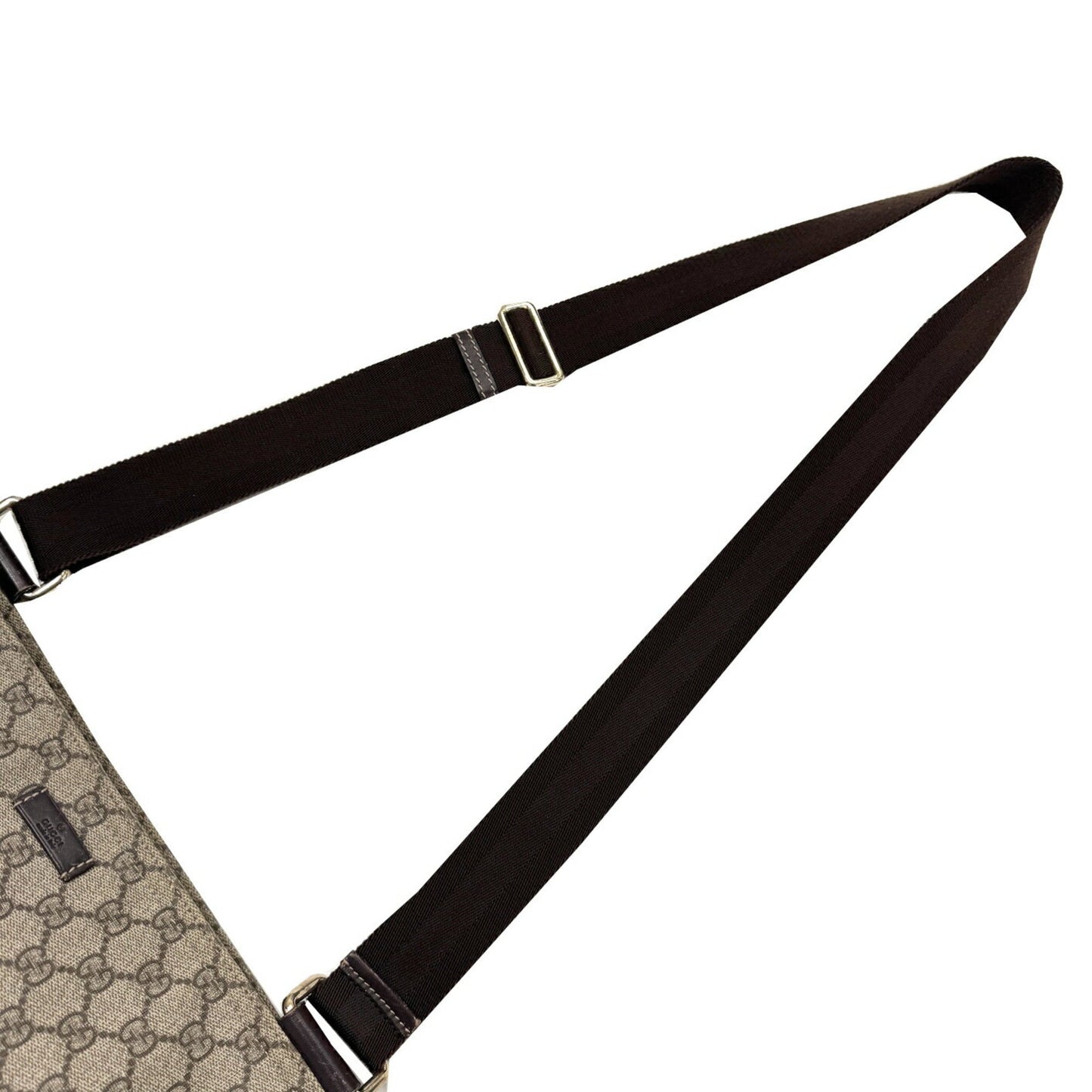 Gucci Brown Pvc Leather Shoulder Bag ( )