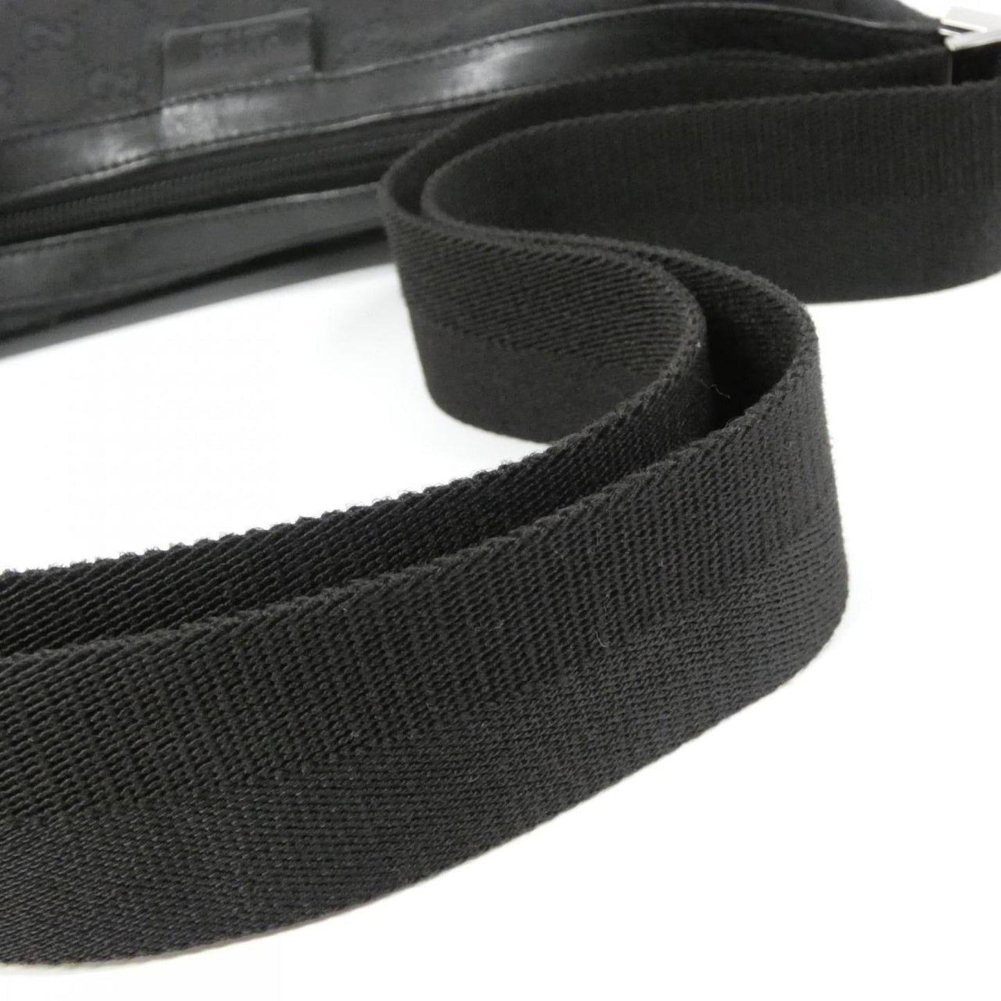 Gucci Gg Canvas Black Gg Canvas Shoulder Bag ( )