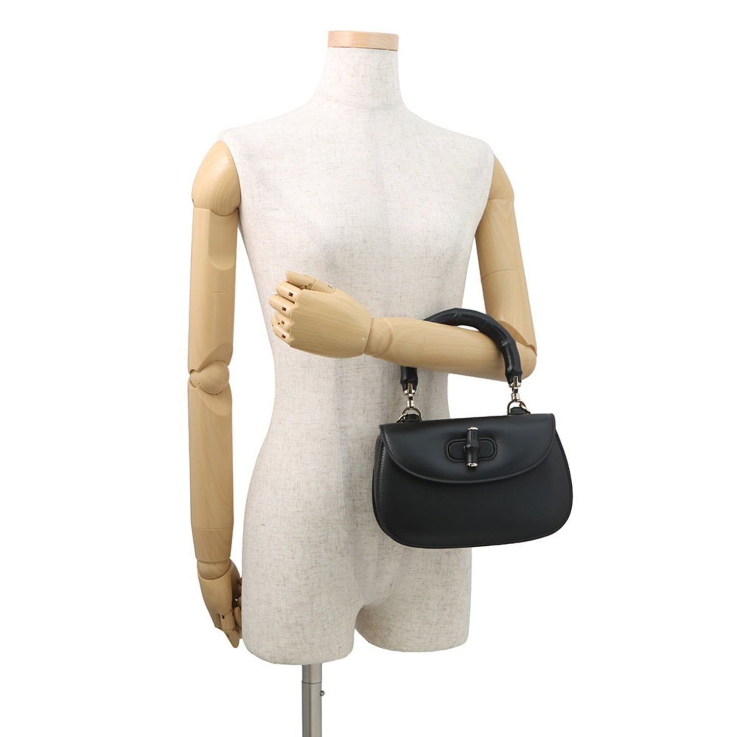 Gucci Black Handbag Shoulder Bag ( )