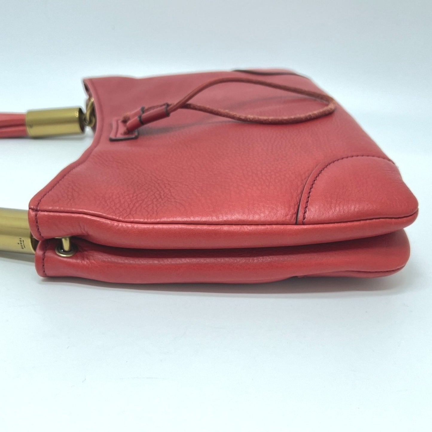Gucci Red Color Leather Handbag ( )
