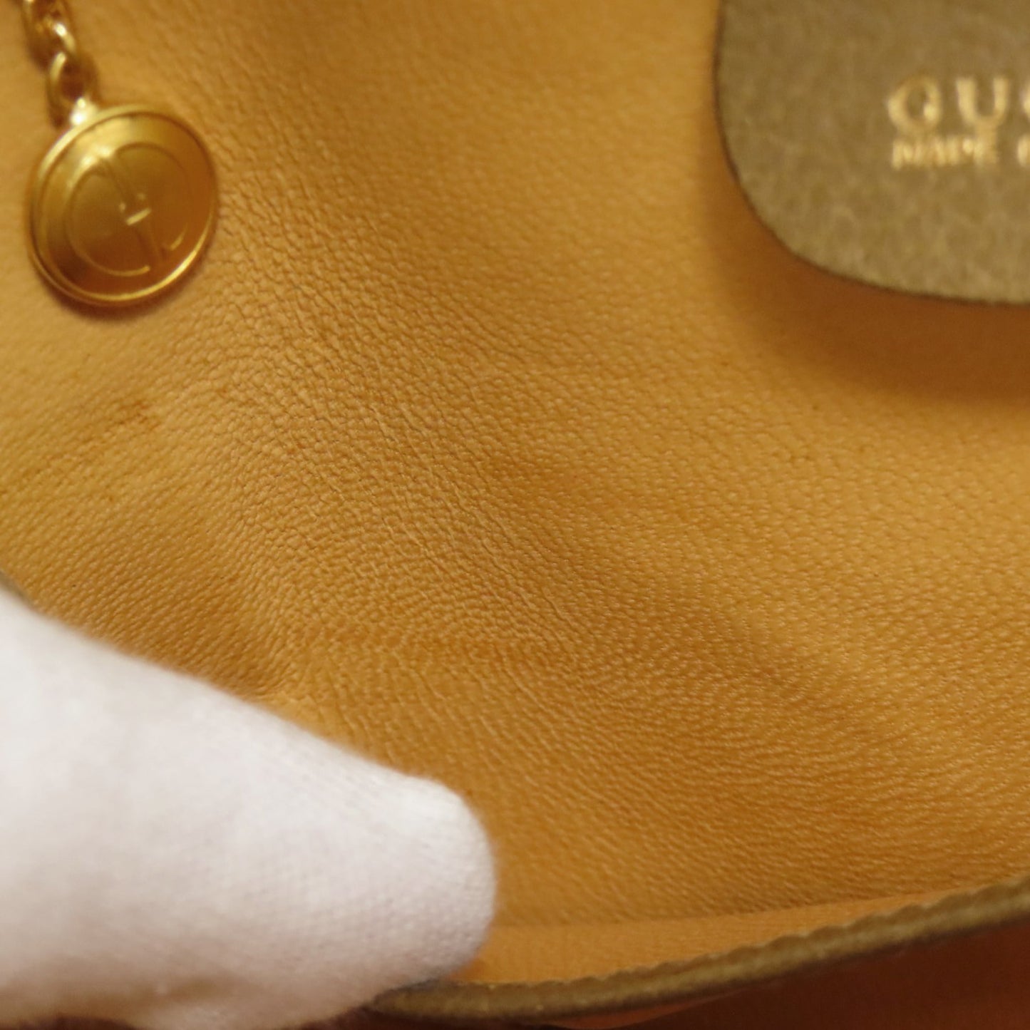 Gucci Brown Leather Handbag ( )