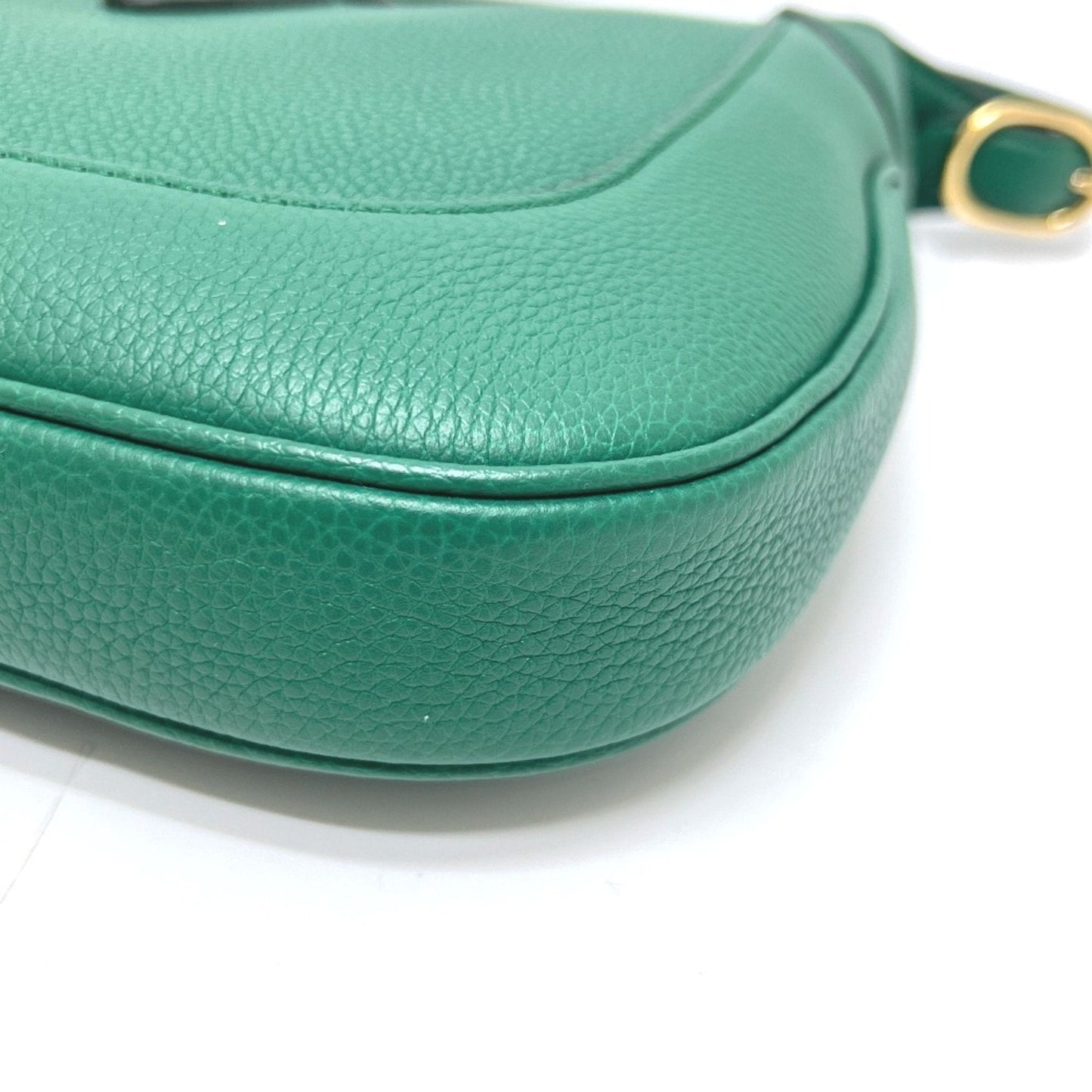 Gucci Green Leather Shoulder Bag ( )