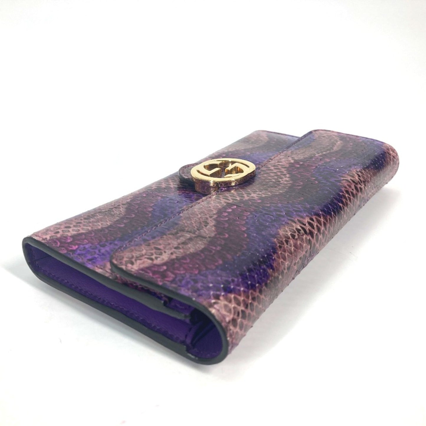 Gucci Purple Other Long Wallet (Bi-Fold) ( )