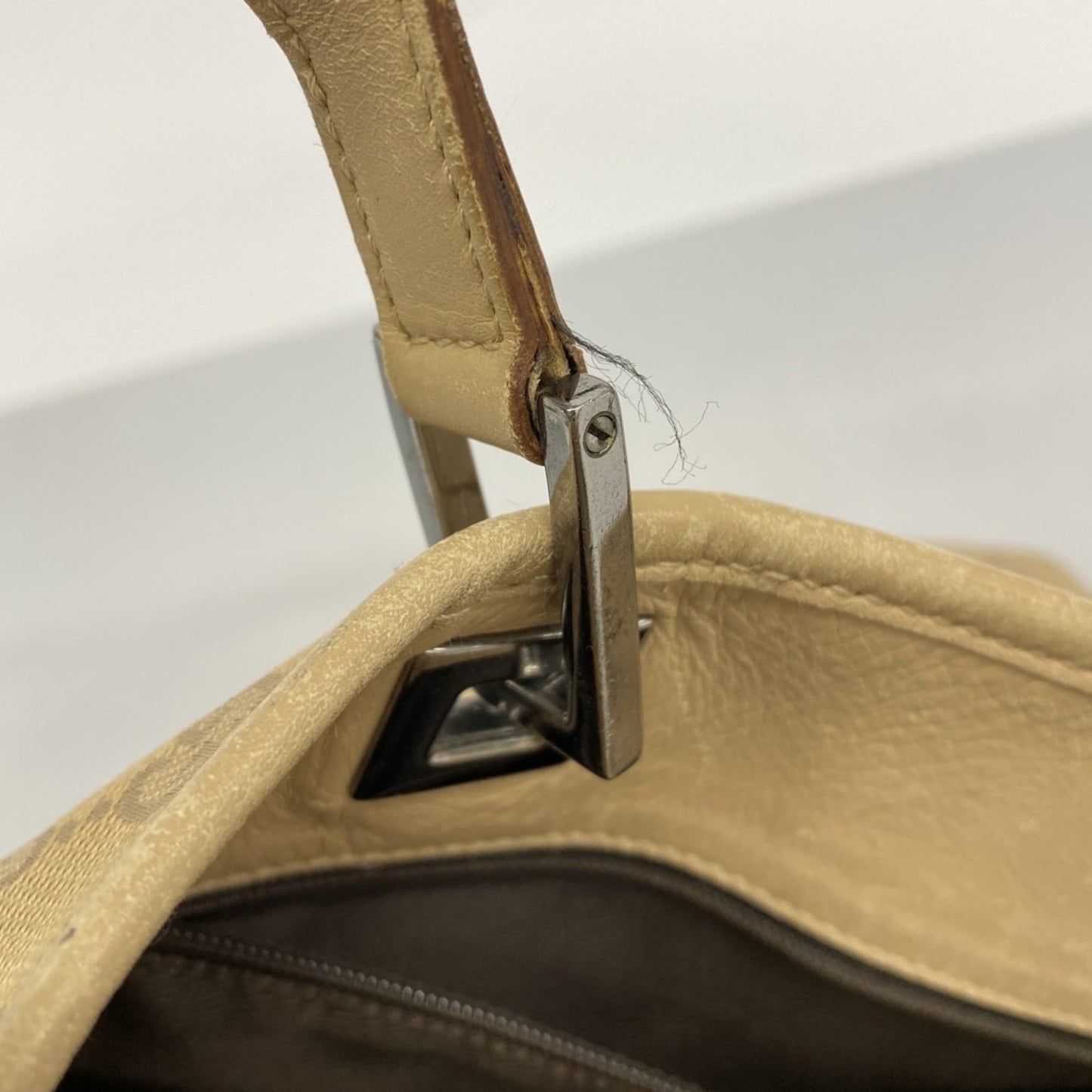 Gucci Beige Canvas Tote Bag ( )