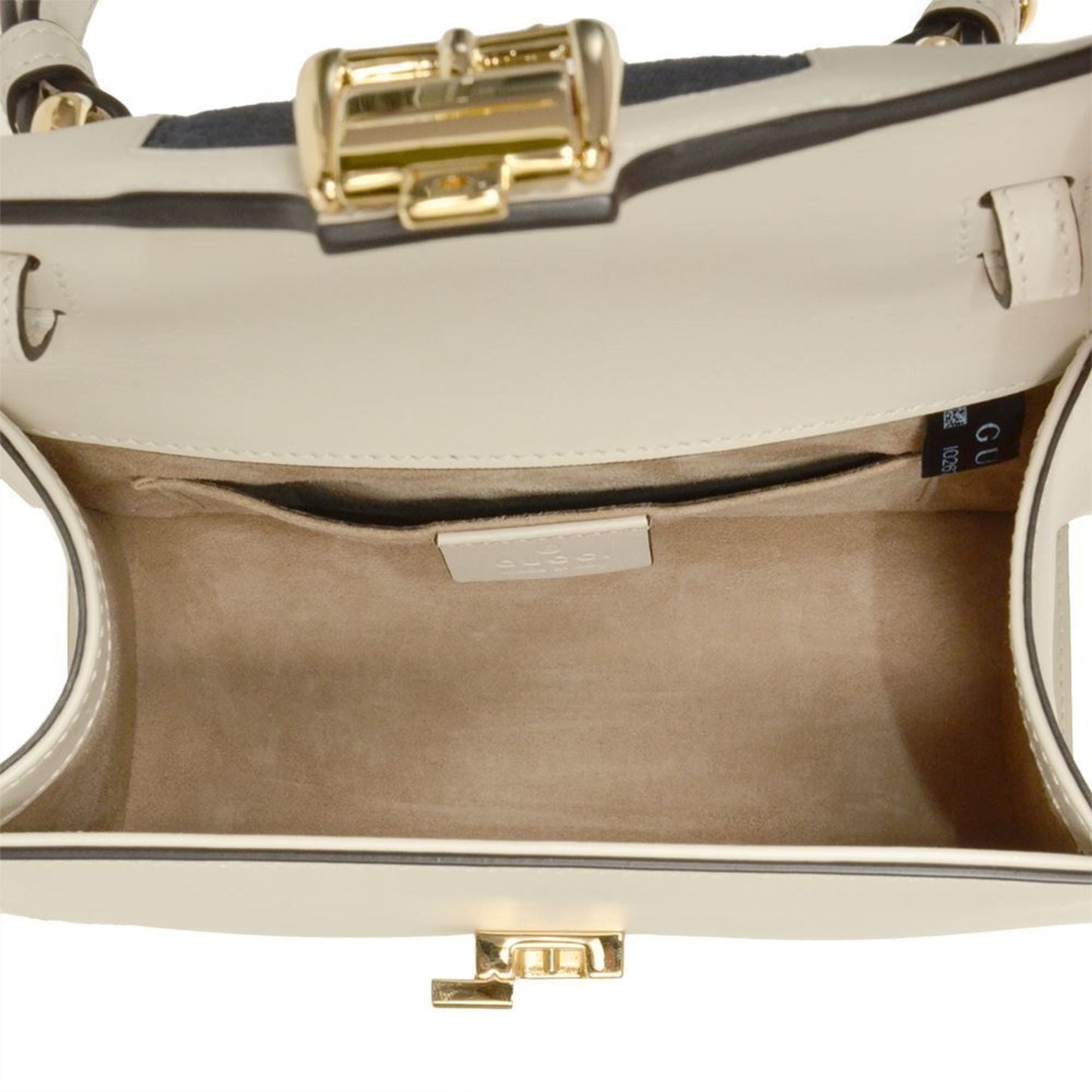 Gucci White Leather Handbag ( )