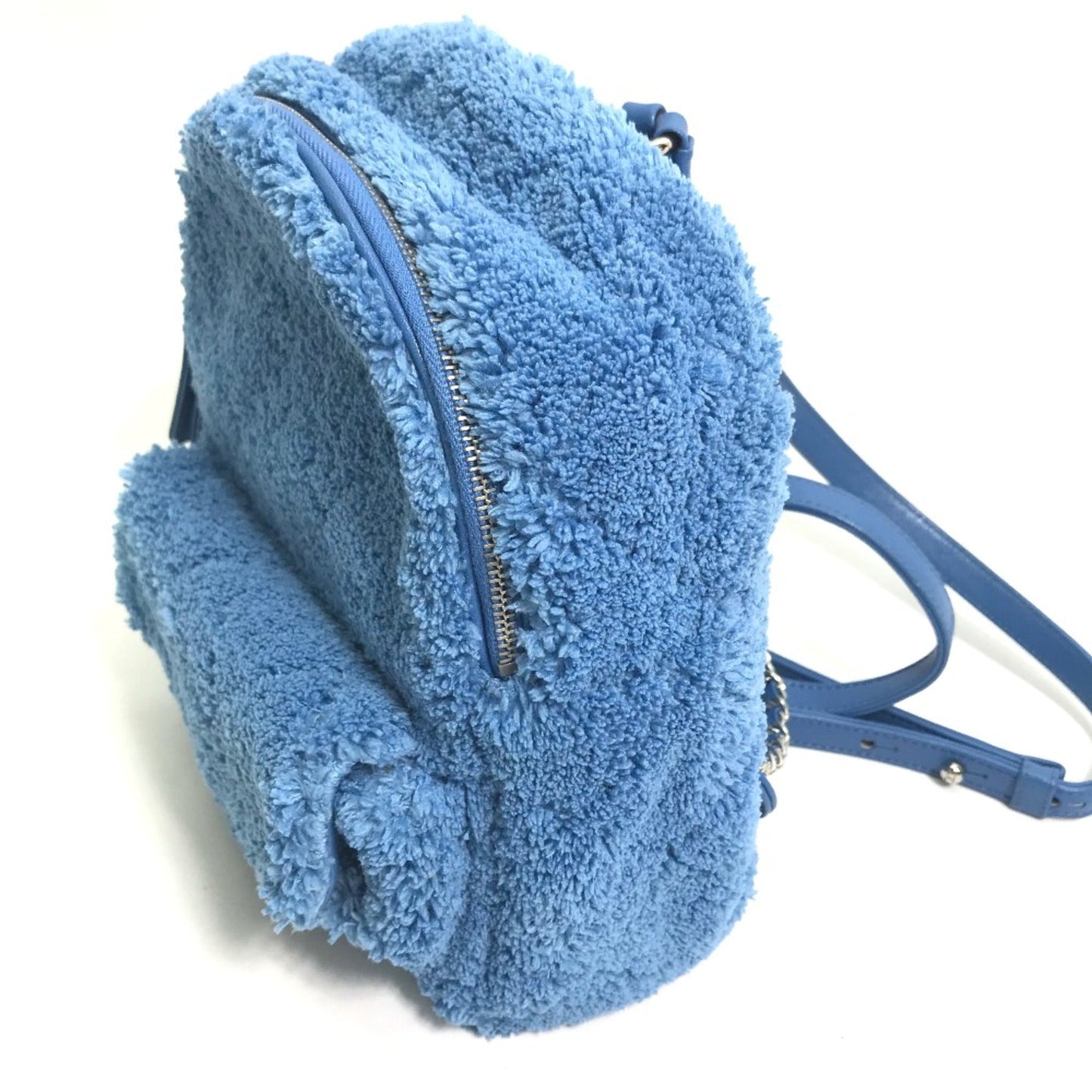 Chanel AS0604 Backpack pile bag mini Backpack blue SilverHardware