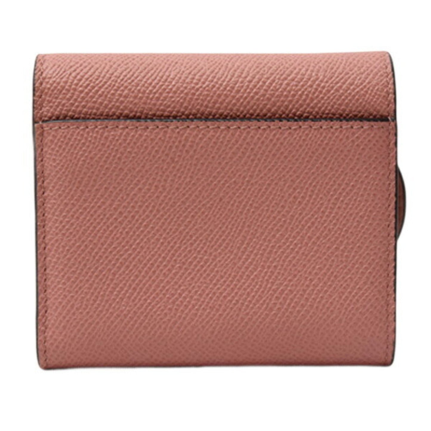 Christian Dior Pink Beige Leather Wallet (Tri-Fold) ()